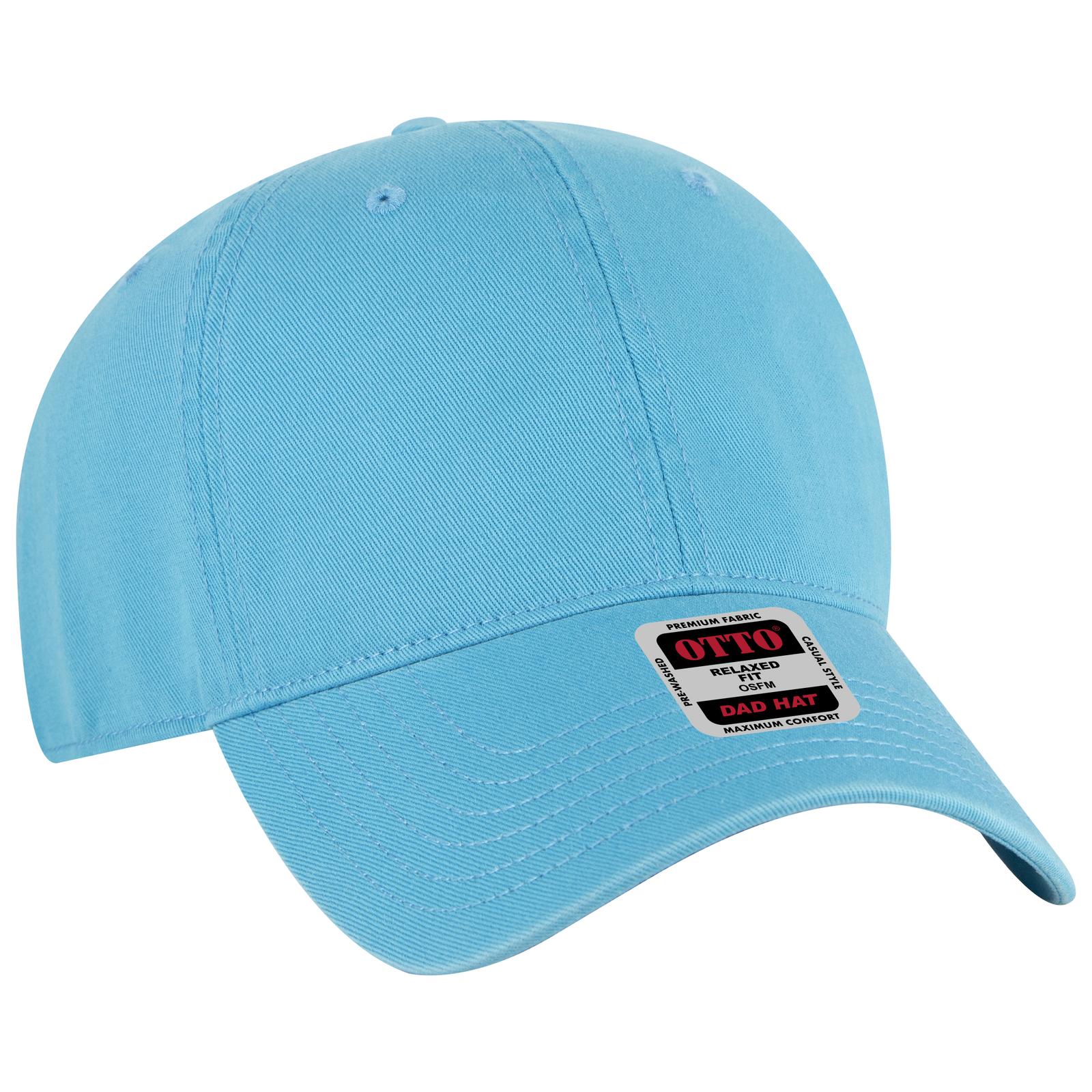 Custom Embroidered or DTF Printed - OTTO CAP® 6 Panel Low Profile Dad Hat