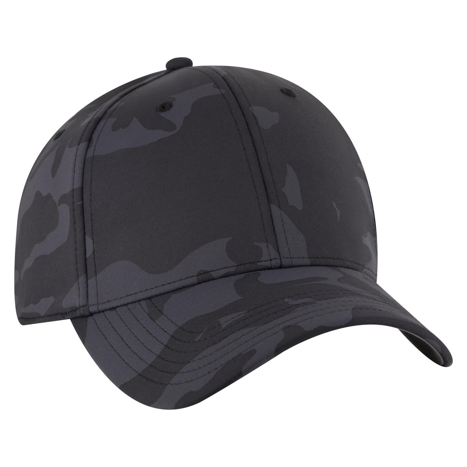 Custom Embroidered or DTF Printed - OTTO CAP® OTTO FLEX® Fitted 6 Panel Low Profile Baseball Cap