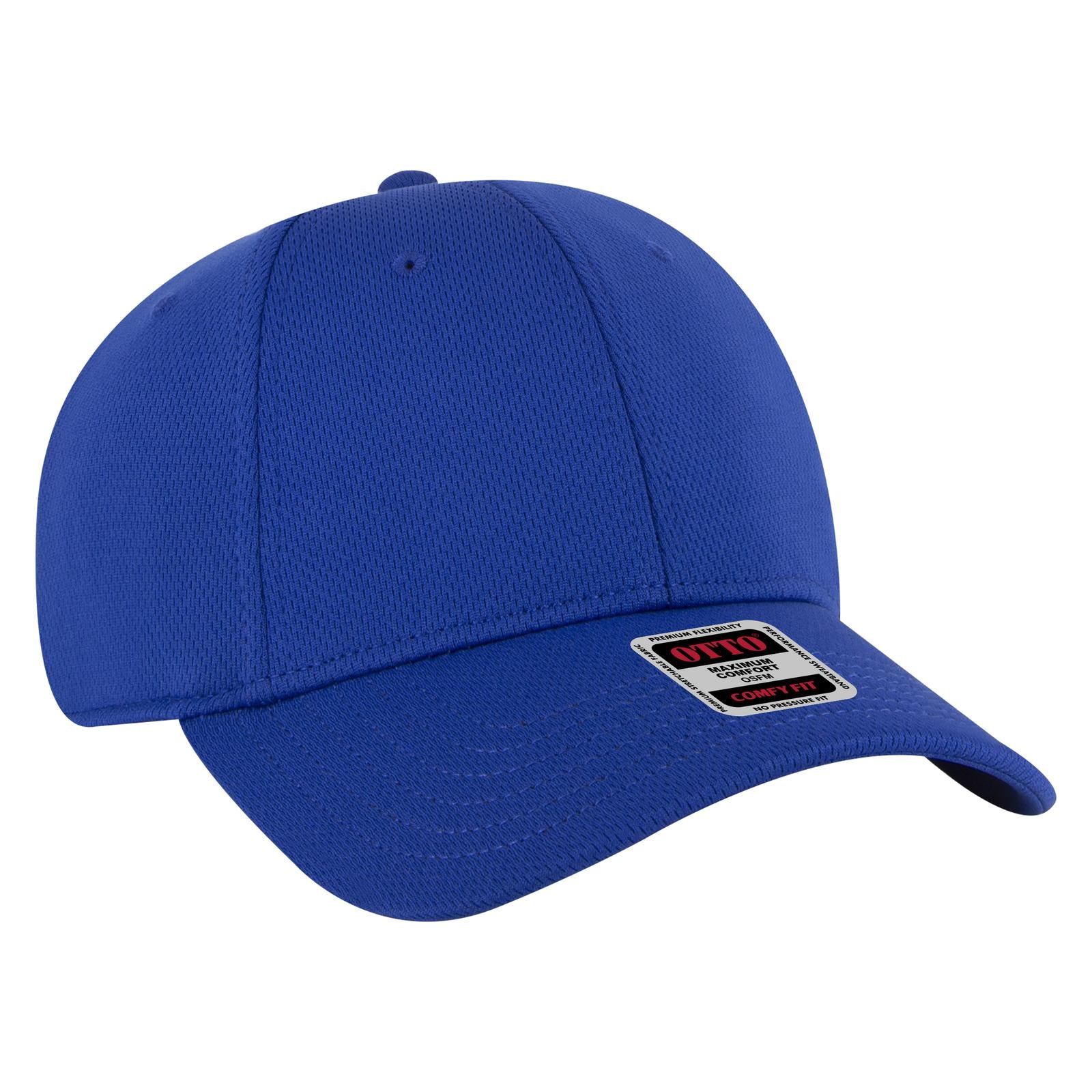 Custom Embroidered or DTF Printed - OTTO CAP® OTTO COMFY FIT® 6 Panel Low Profile Baseball Cap