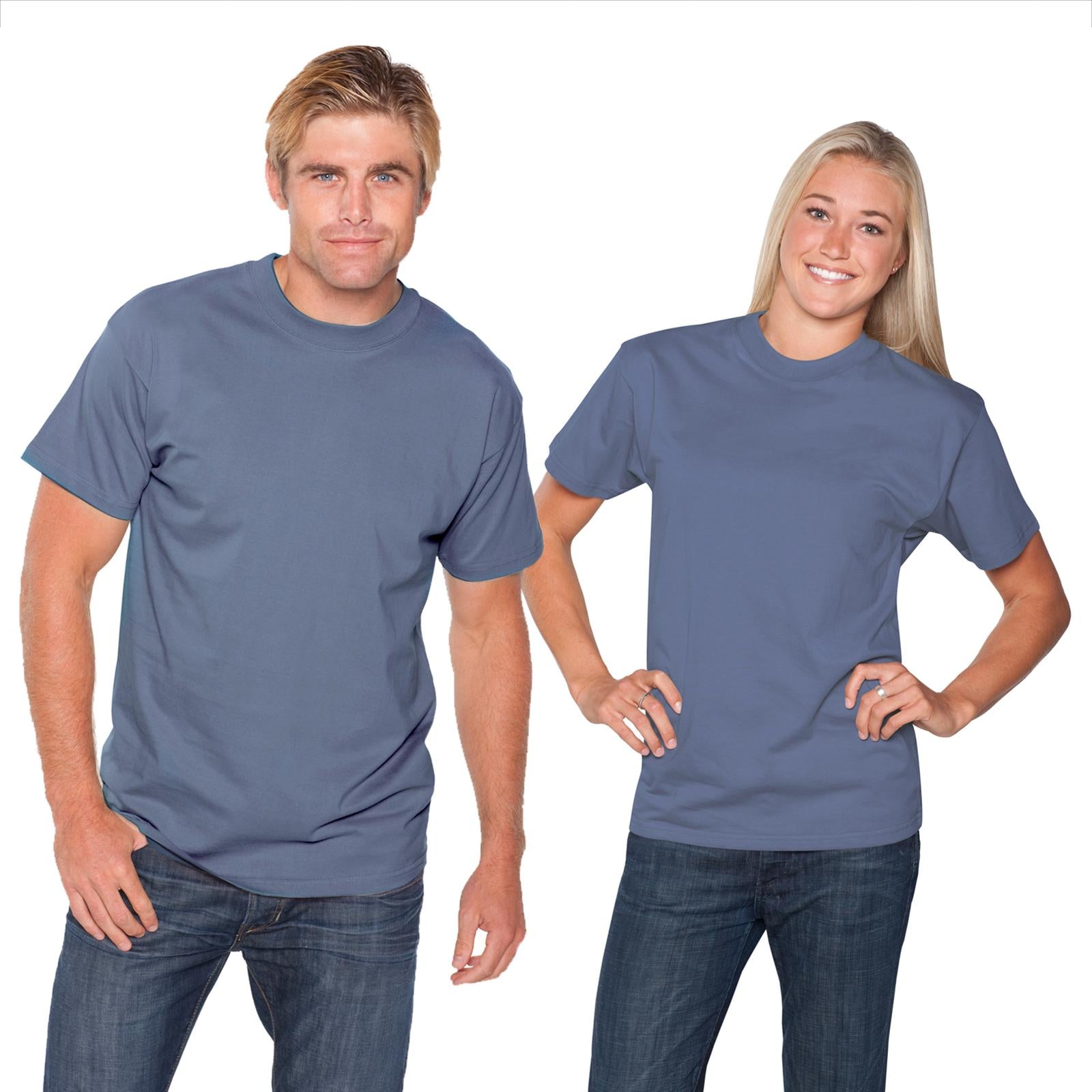 Custom Embroidered or DTF Printed - OTTO Unisex Heavyweight Comfy Tee T-Shirt