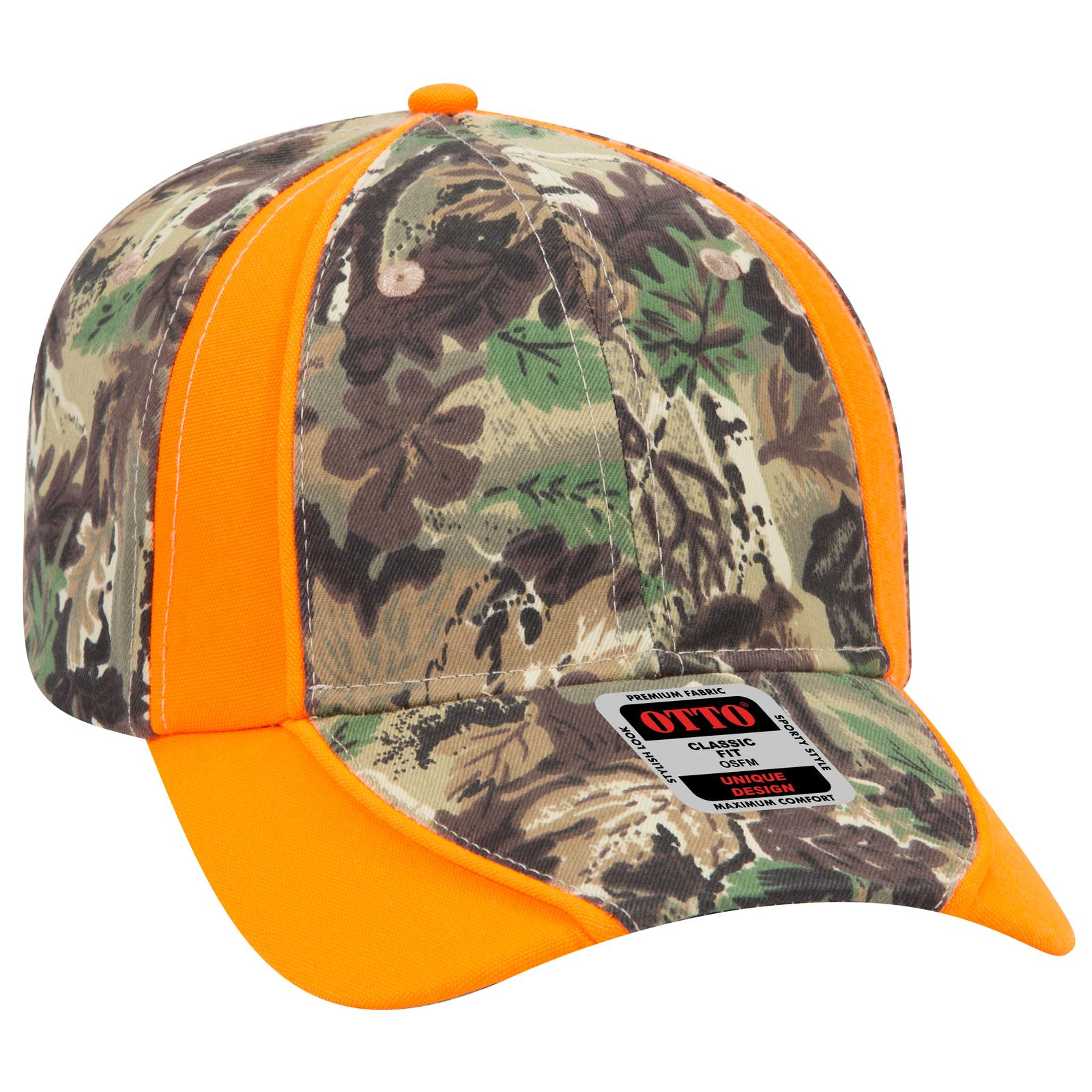 Custom Embroidered or DTF Printed - OTTO CAP® 6 Panel Low Profile Baseball Cap