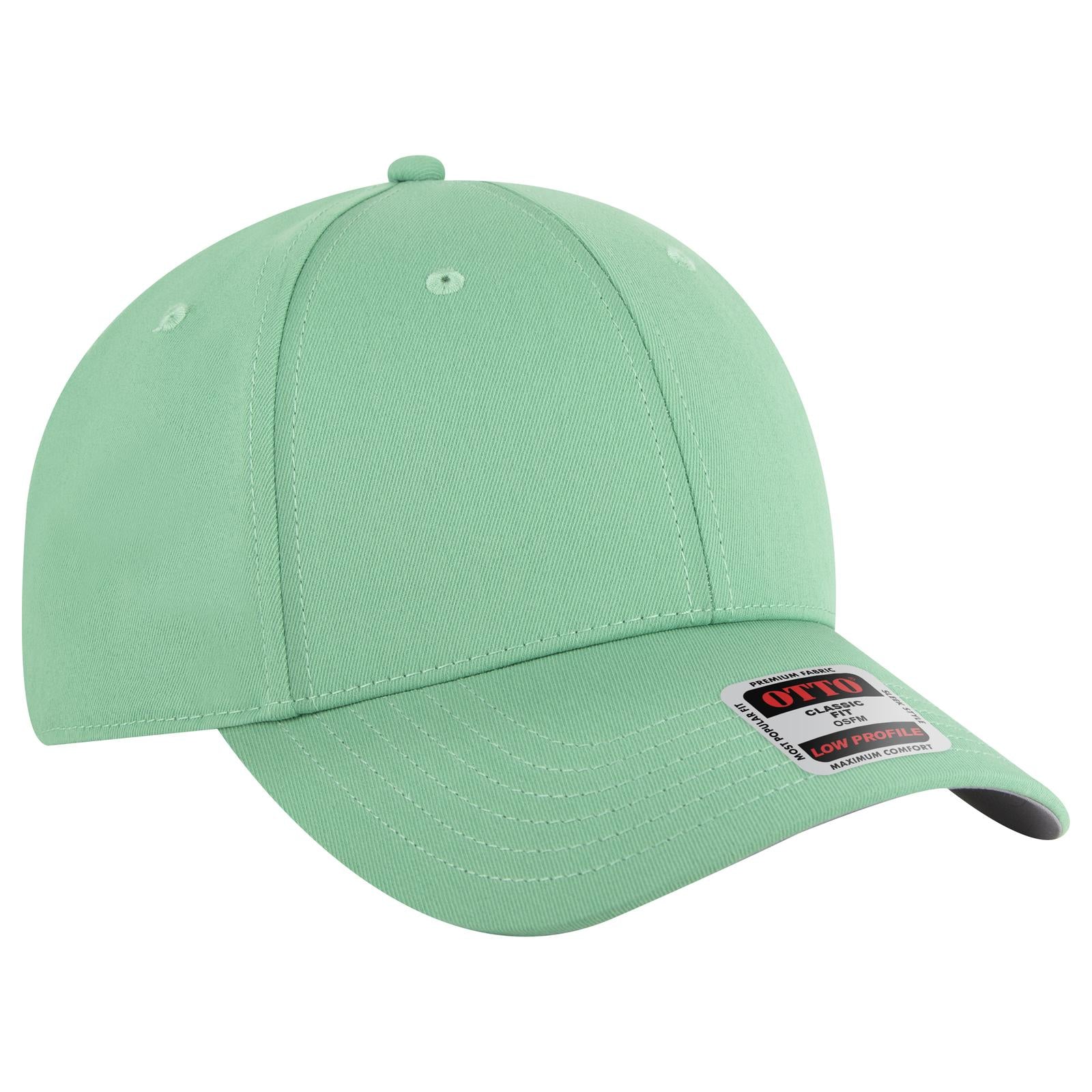 Custom Embroidered or DTF Printed - OTTO CAP® 6 Panel Low Profile Baseball Cap