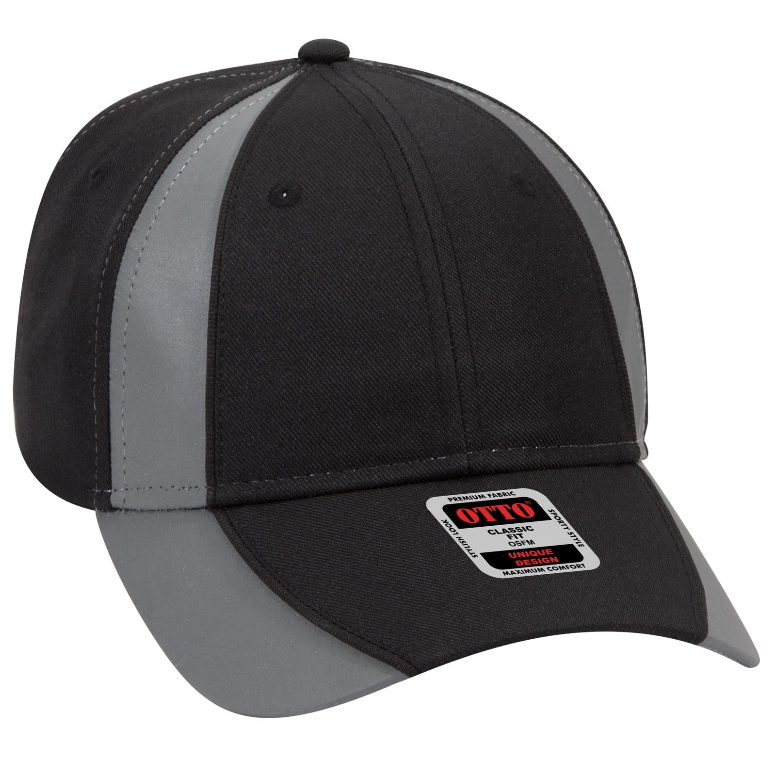 Custom Embroidered or DTF Printed - OTTO CAP® 6 Panel Low Profile Baseball Cap