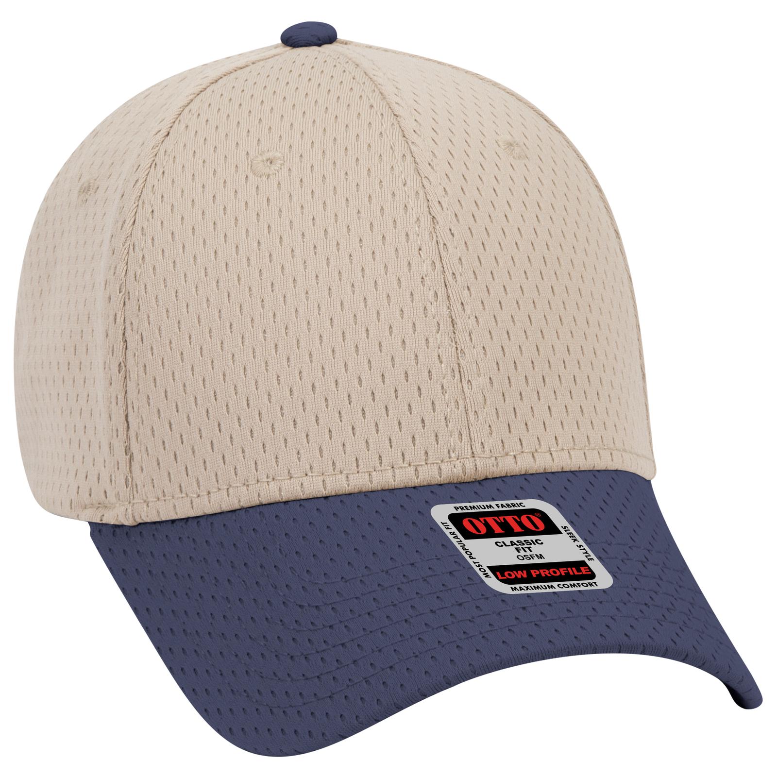 Custom Embroidered or DTF Printed - OTTO CAP® 6 Panel Low Profile Baseball Cap