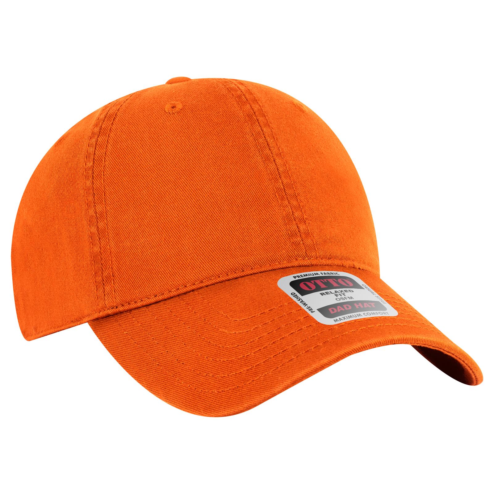 Custom Embroidered - OTTO CAP 6 Panel Low Profile Dad Hat