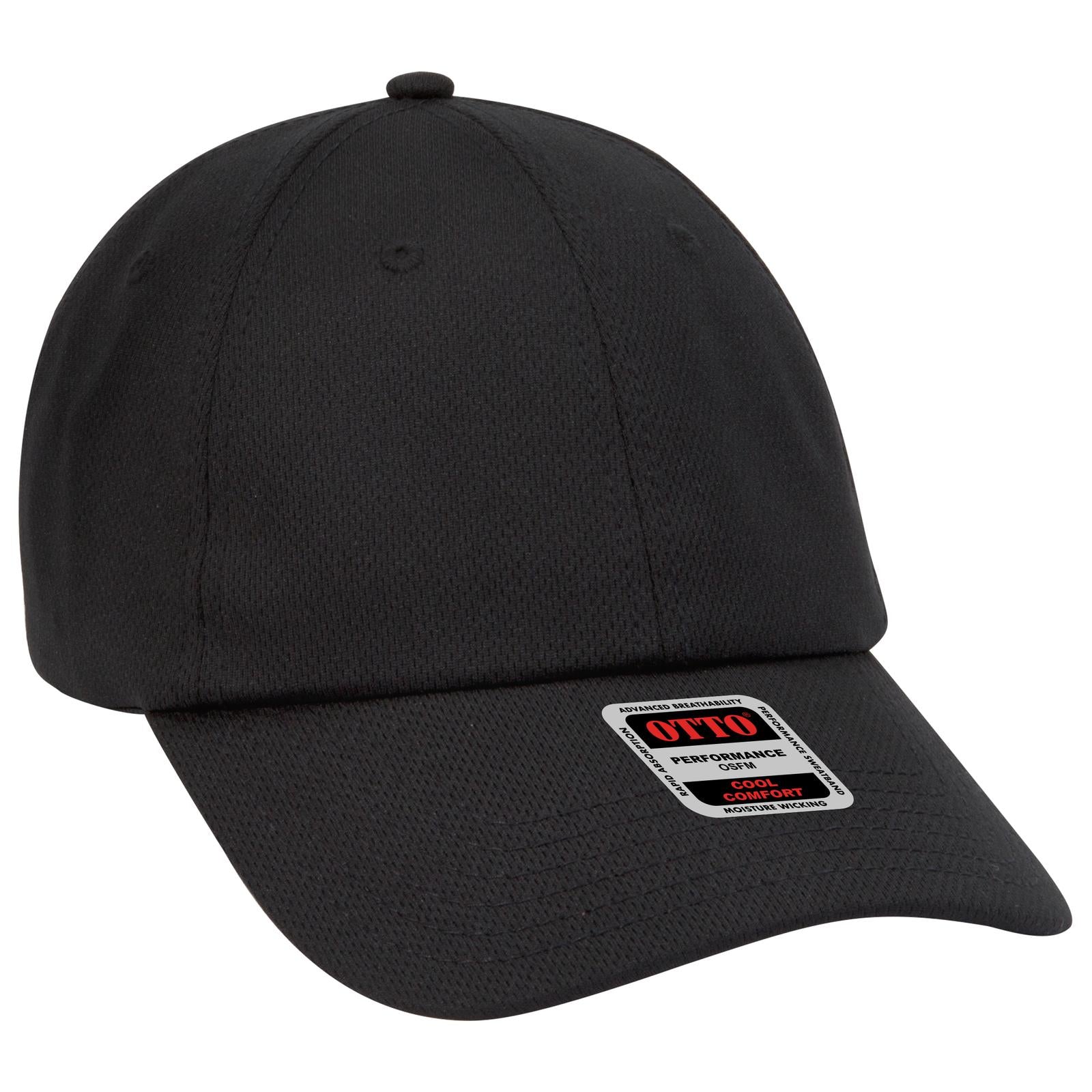 Custom Embroidered or DTF Printed - OTTO CAP® 6 Panel Low Profile Baseball Cap