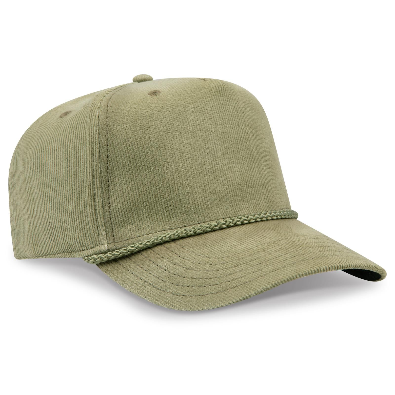 Custom Embroidered or DTF Printed - OTTO CAP® 5 Panel Mid Profile Baseball Cap
