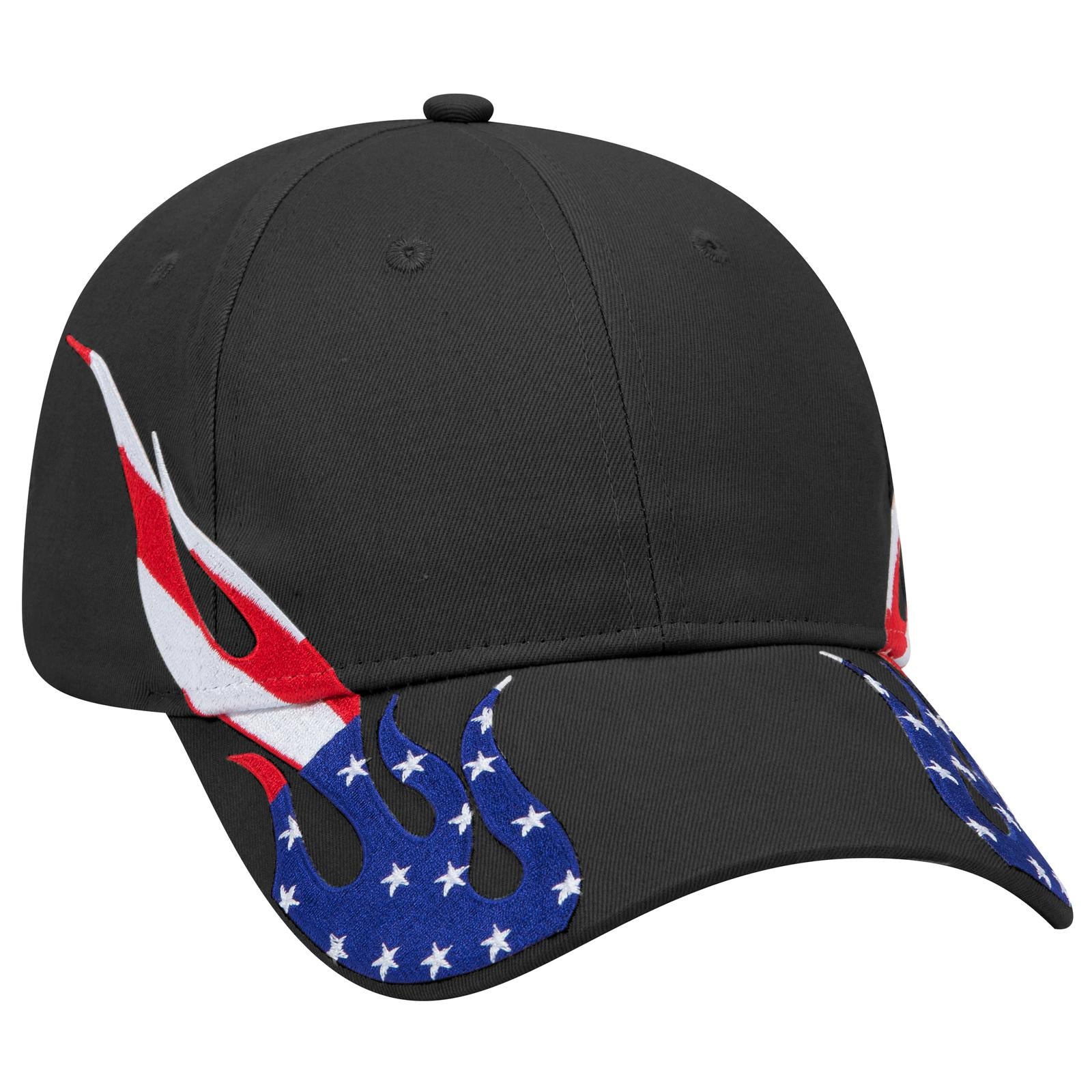Custom Embroidered or DTF Printed - OTTO CAP® 6 Panel Low Profile Baseball Cap
