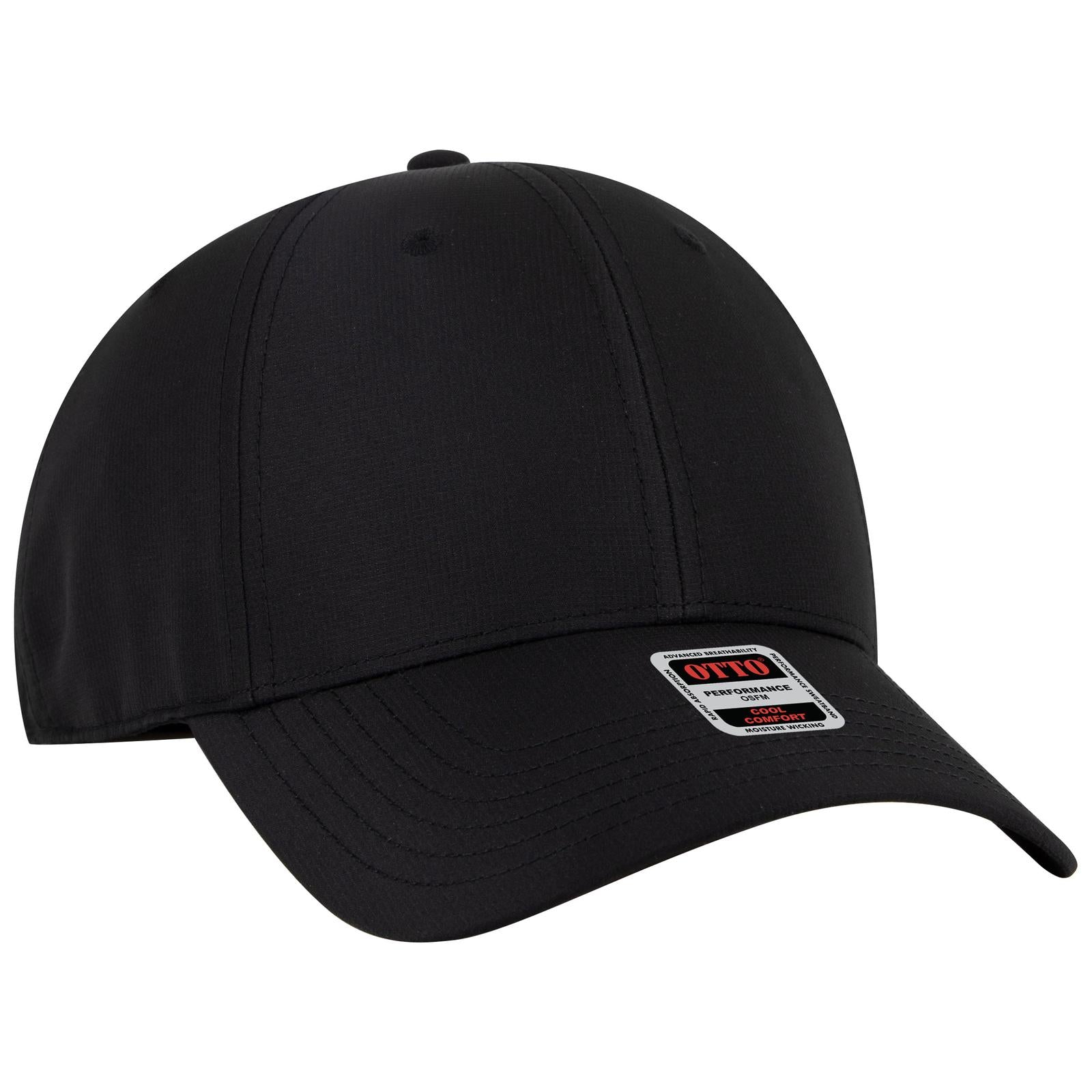 Custom Embroidered or DTF Printed - OTTO CAP® 6 Panel Low Profile Baseball Cap
