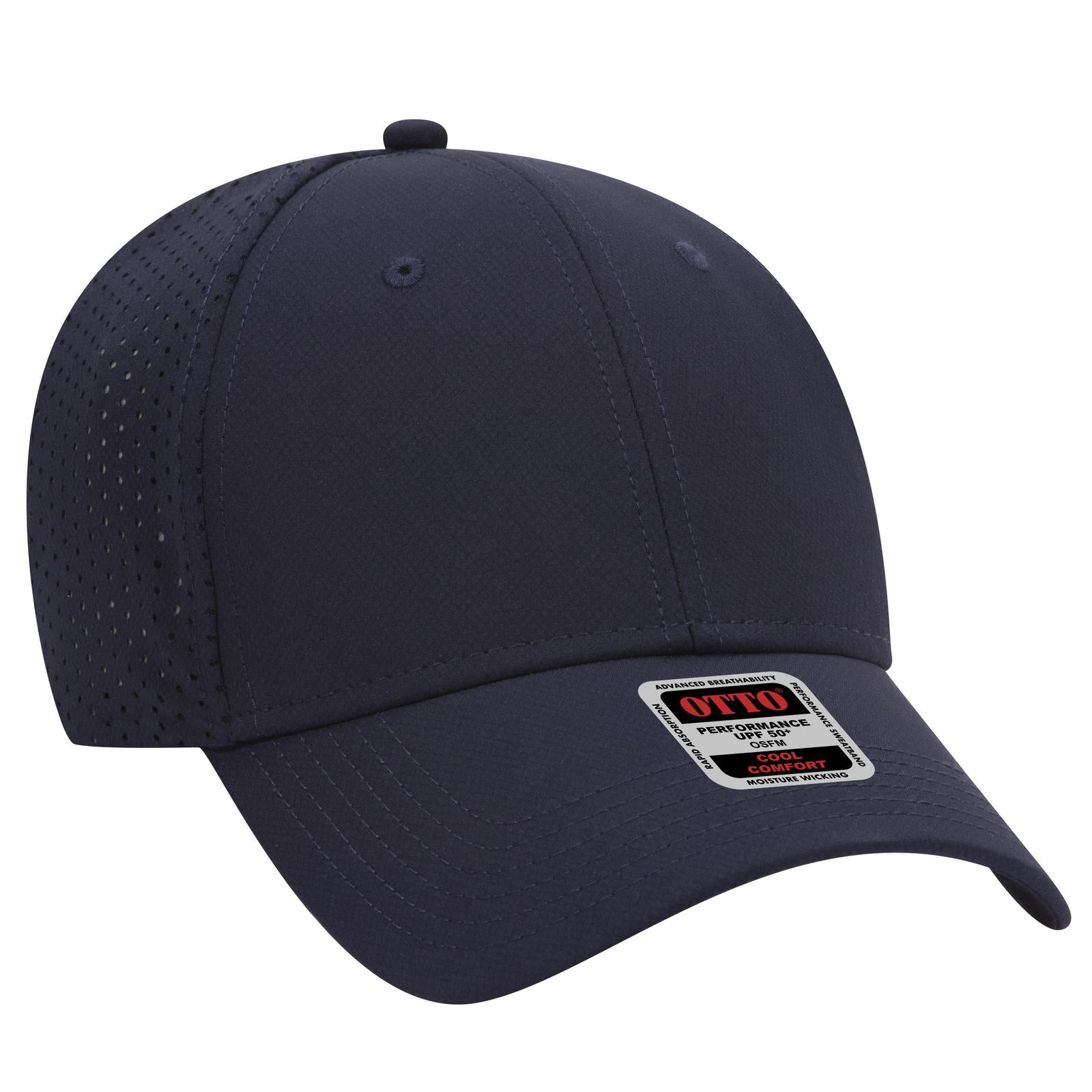 Custom Embroidered or DTF Printed - OTTO CAP® 6 Panel Low Profile Baseball Cap