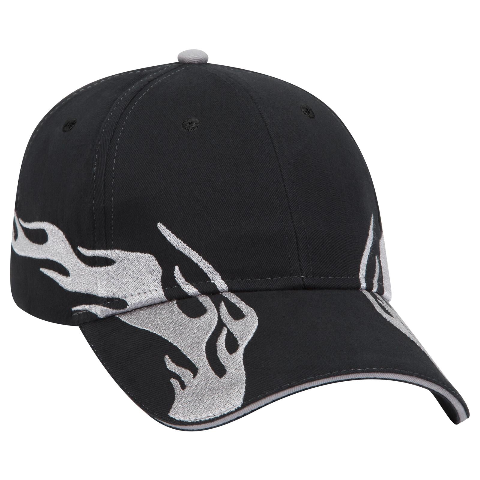 Custom Embroidered or DTF Printed - OTTO CAP® 6 Panel Low Profile Baseball Cap