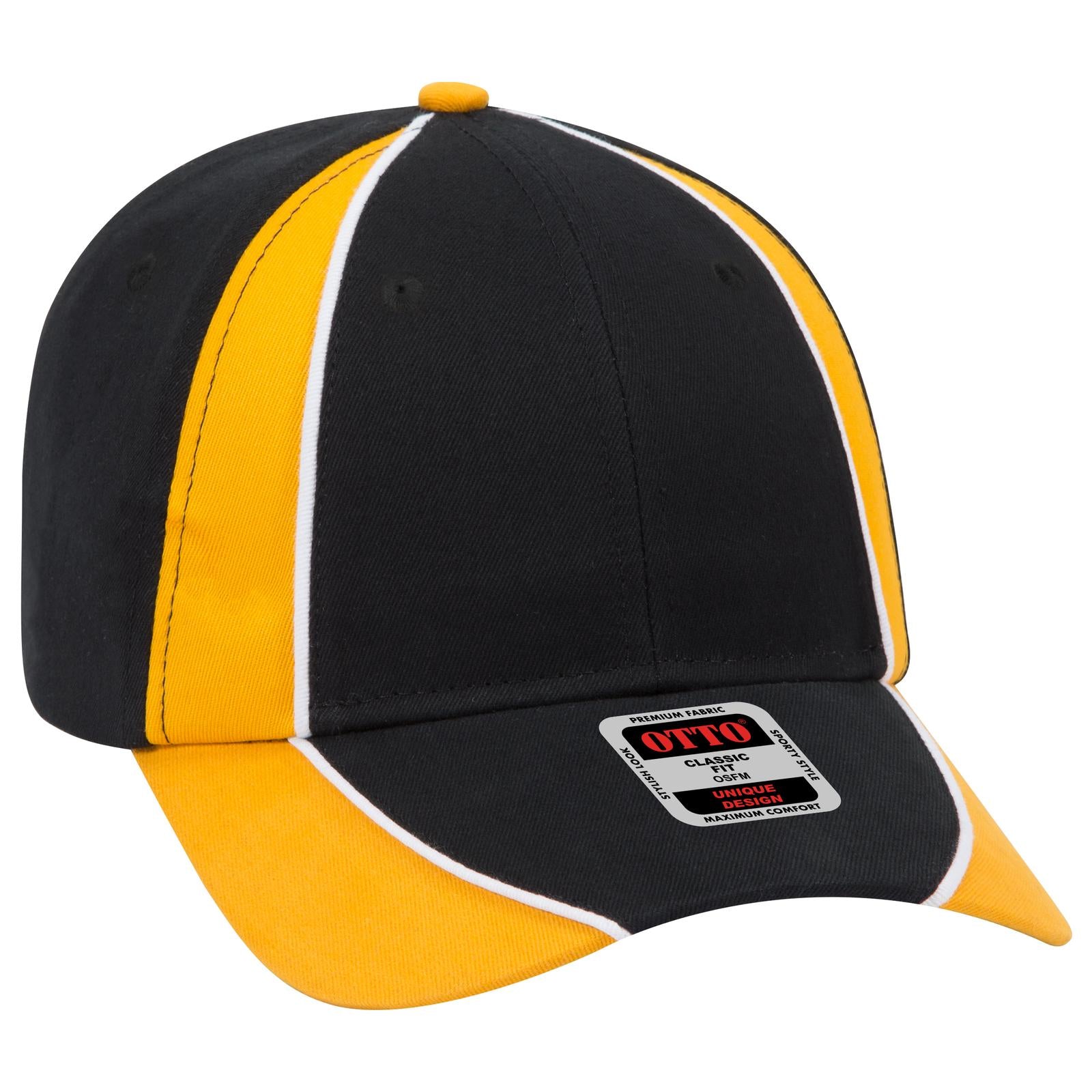 Custom Embroidered or DTF Printed - OTTO CAP® 6 Panel Low Profile Baseball Cap