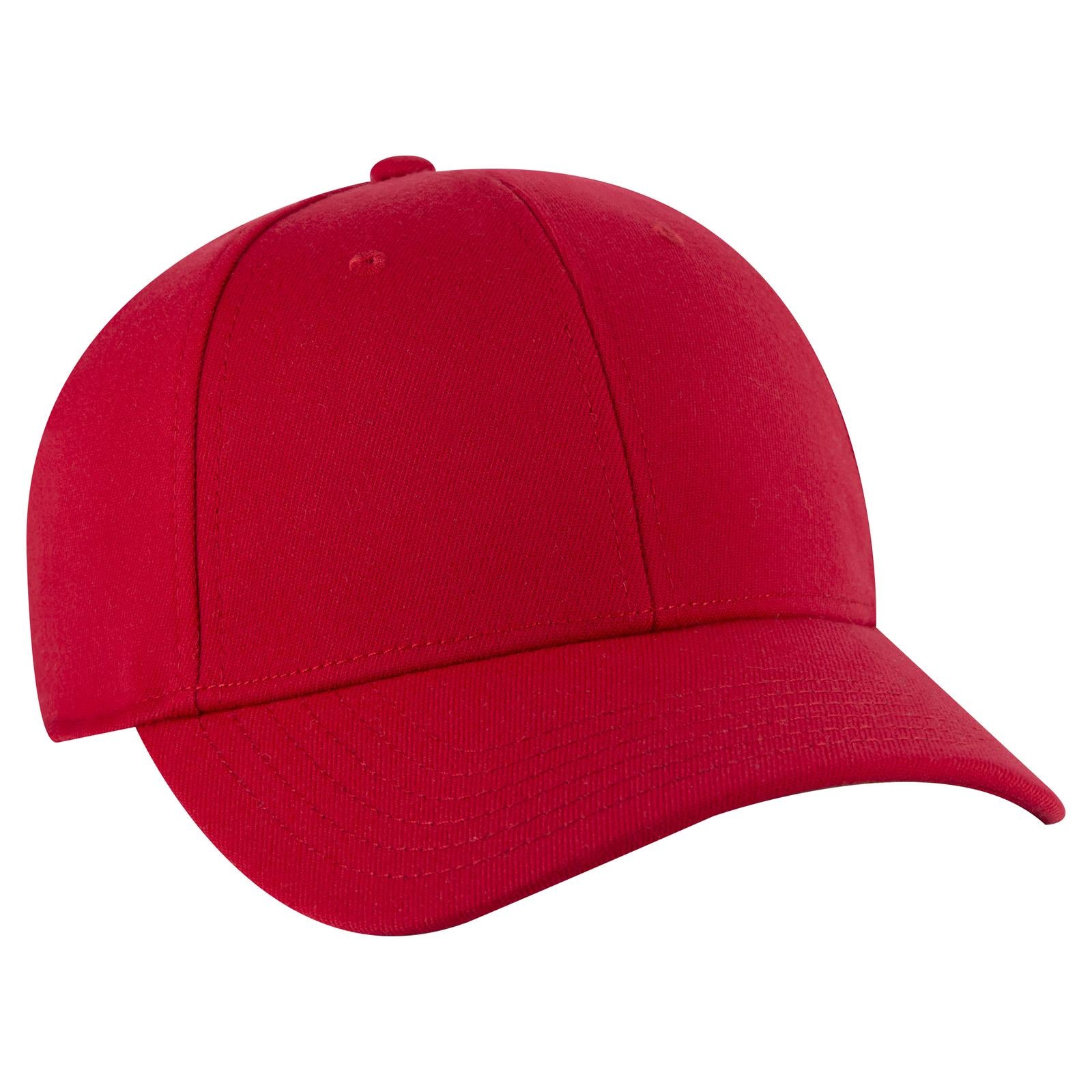 Custom Embroidered or DTF Printed - OTTO CAP® OTTO COMFY FIT® 6 Panel Low Profile Baseball Cap