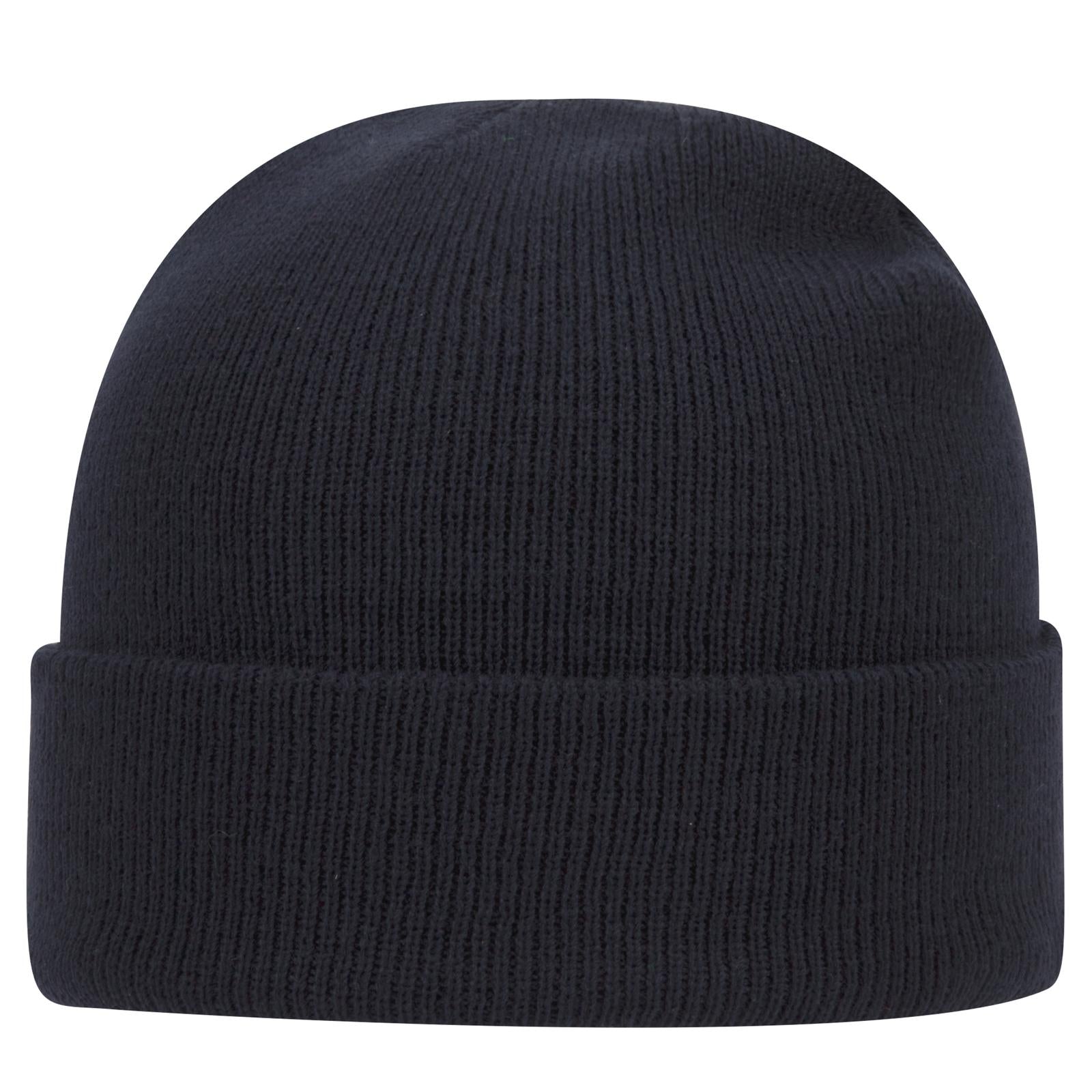 Custom Embroidered or DTF Printed - OTTO CAP® 12" Classic Knit Beanie w/ Cuff