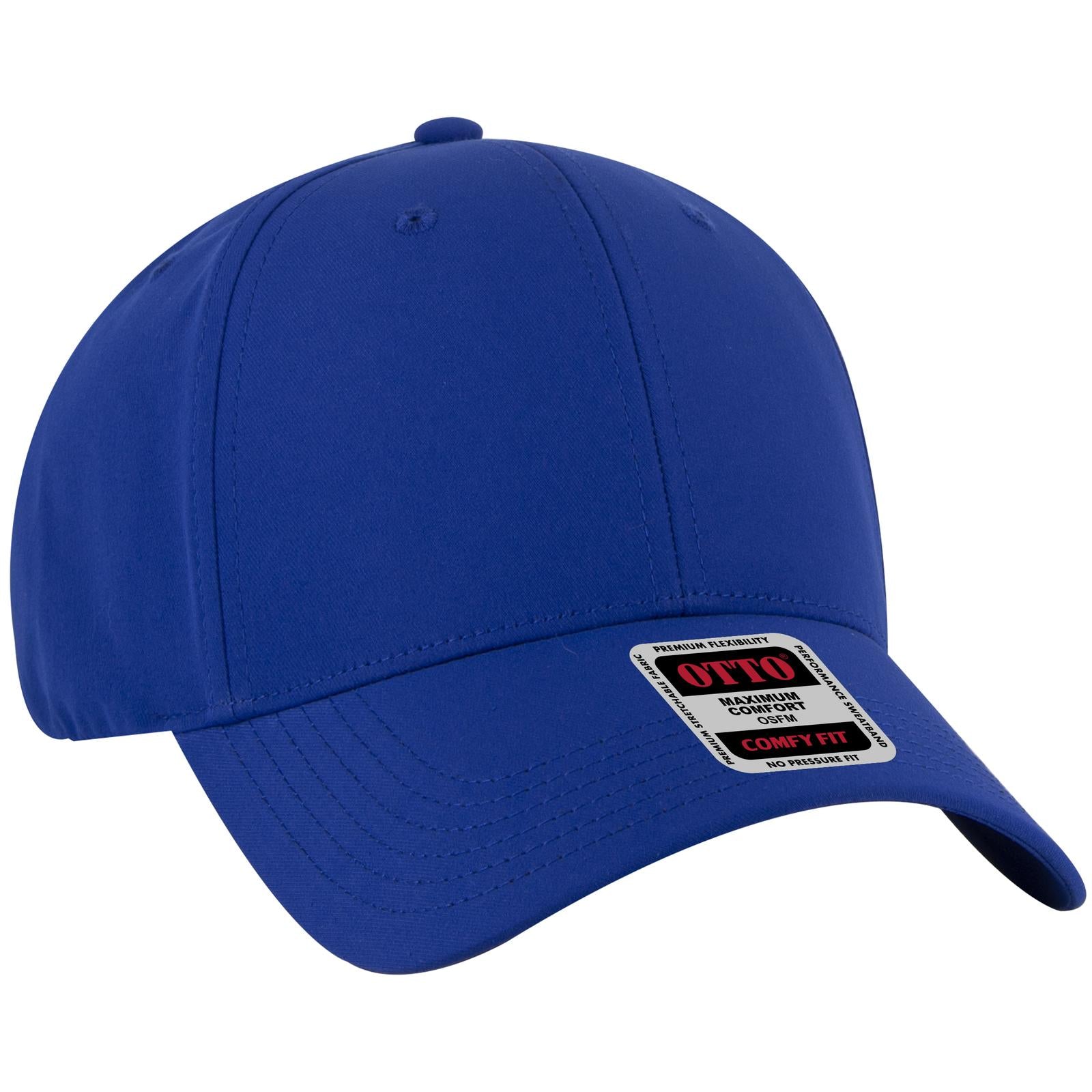 Custom Embroidered or DTF Printed - OTTO CAP® OTTO COMFY FIT® 6 Panel Low Profile Baseball Cap