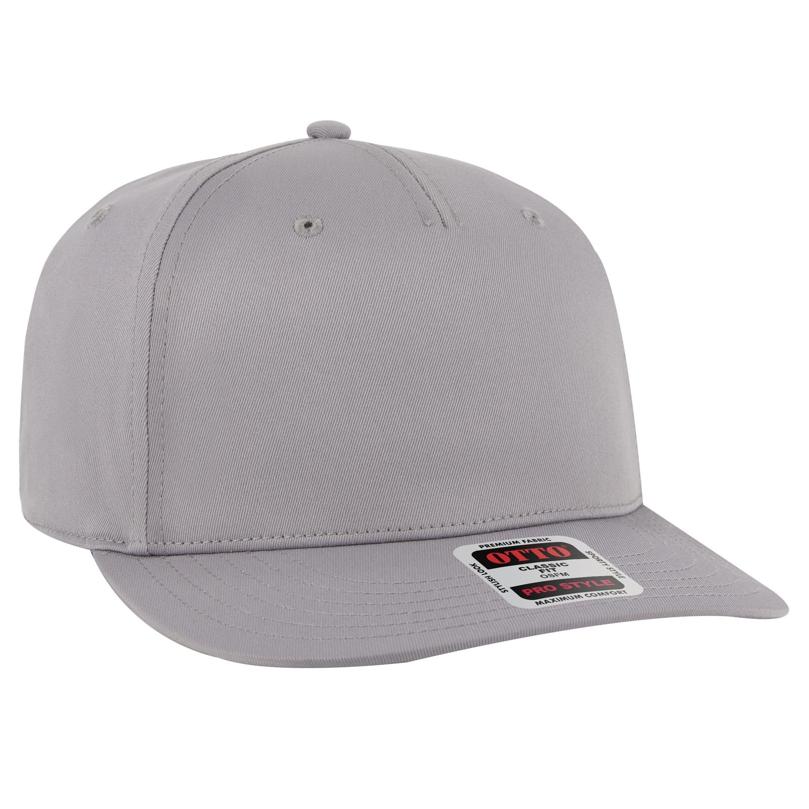 Custom Embroidered or DTF Printed - OTTO CAP® 5 Panel Pro Style Baseball Cap