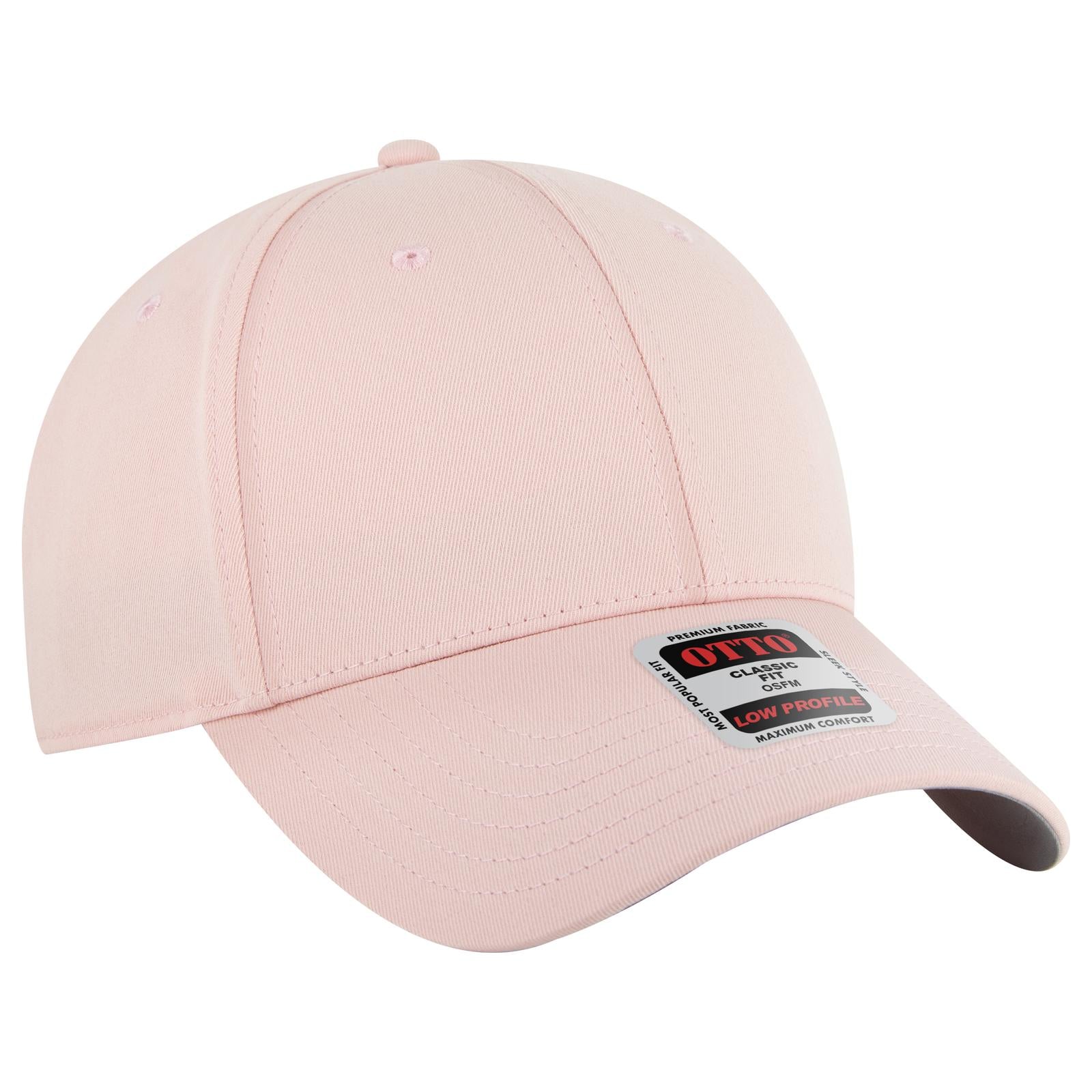 Custom Embroidered or DTF Printed - OTTO CAP® 6 Panel Low Profile Baseball Cap