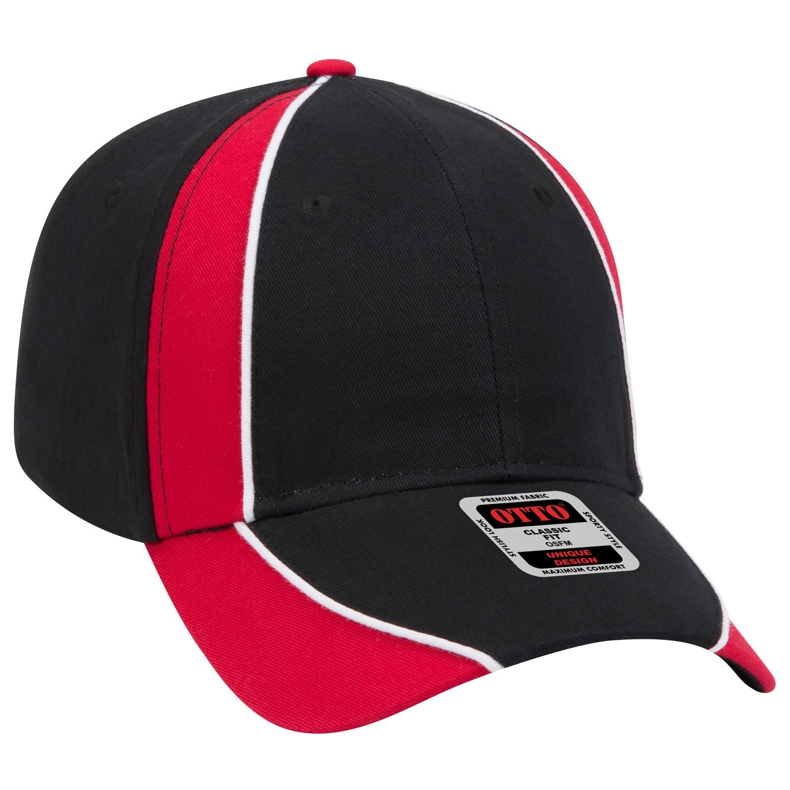 Custom Embroidered or DTF Printed - OTTO CAP® 6 Panel Low Profile Baseball Cap
