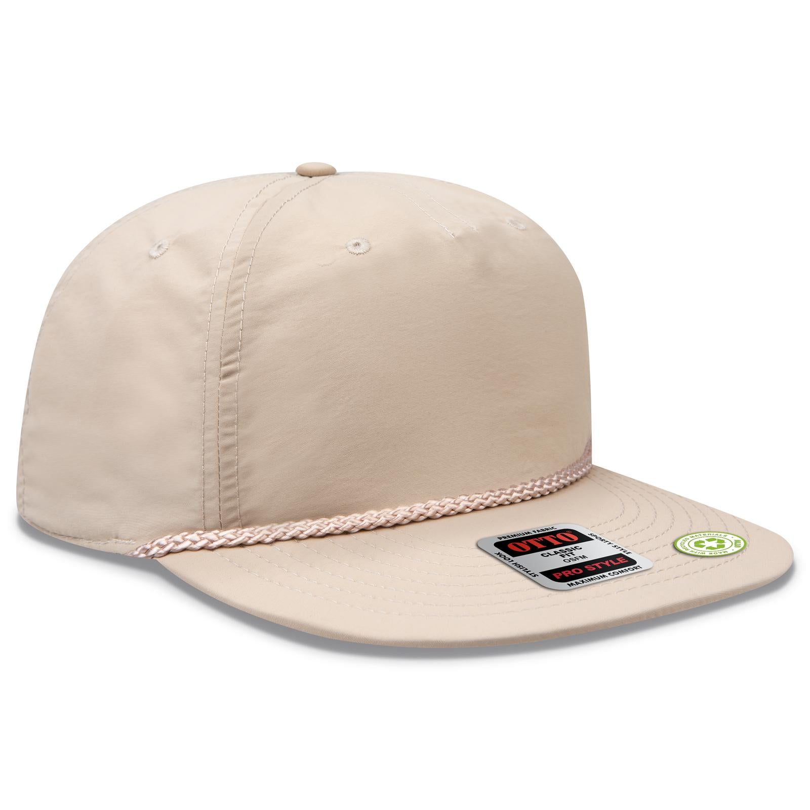 Custom Embroidered or DTF Printed - OTTO CAP® OTTO SNAP 5 Panel Pro Style Baseball Cap