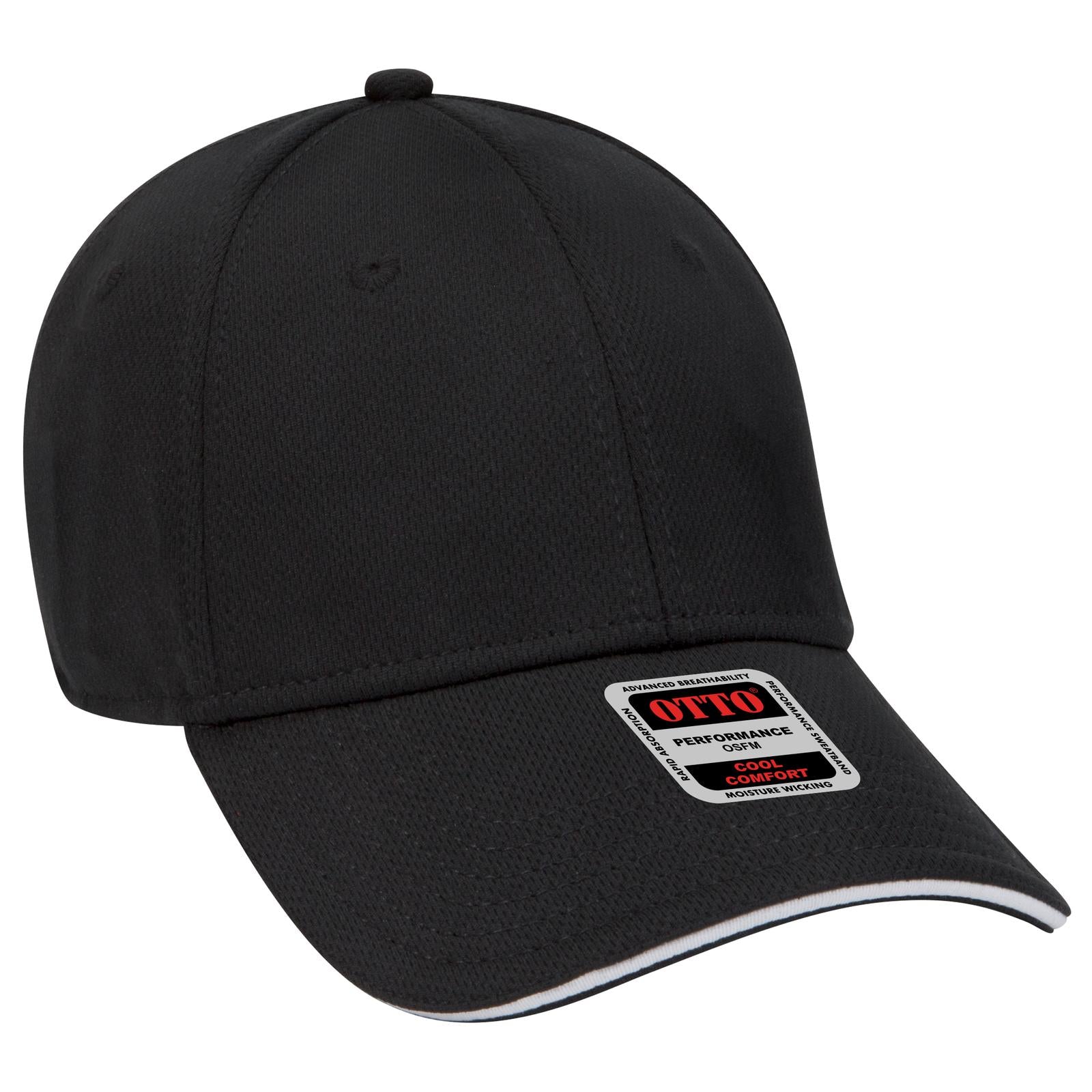 Custom Embroidered or DTF Printed - OTTO CAP® 6 Panel Low Profile Baseball Cap