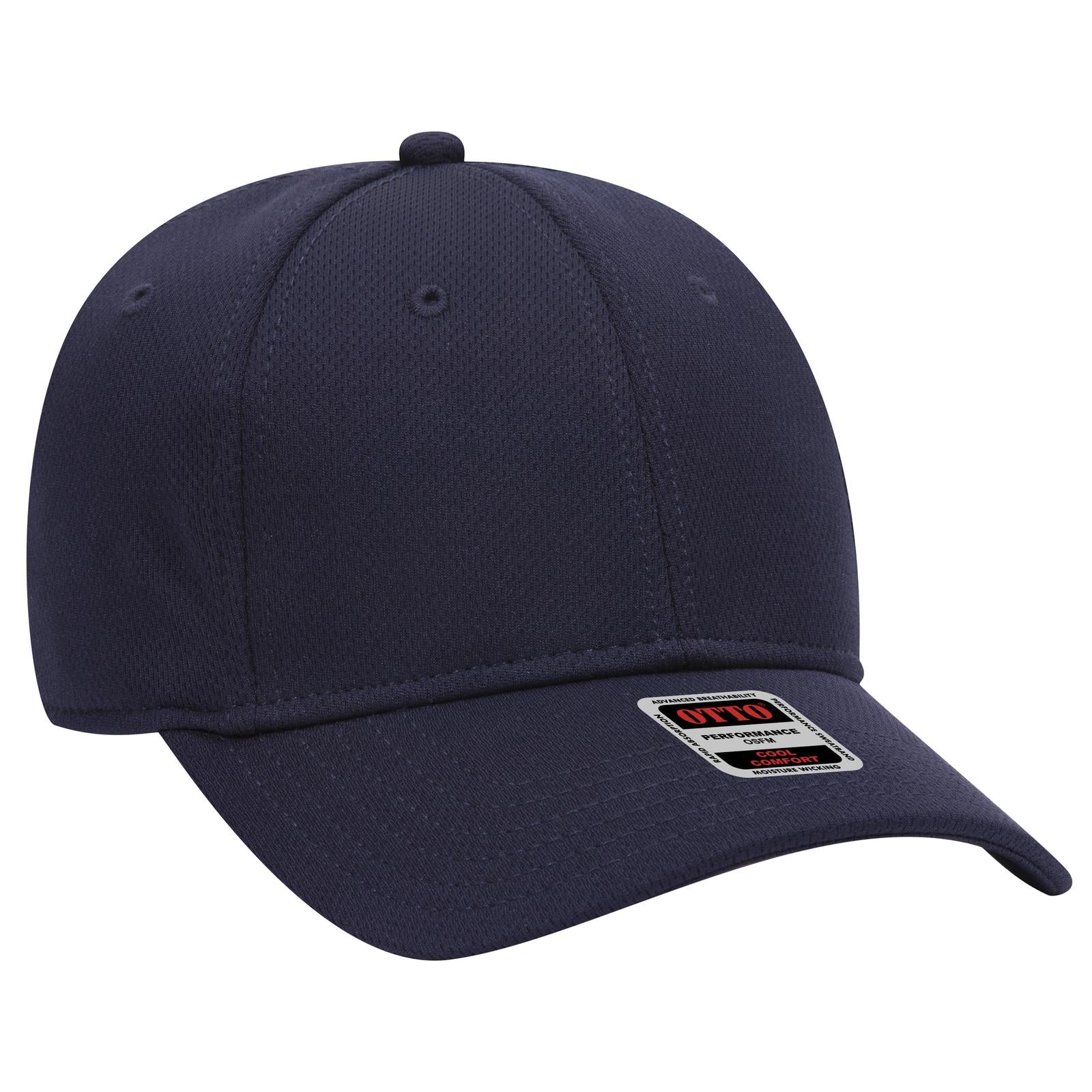 Custom Embroidered or DTF Printed - OTTO CAP® 6 Panel Low Profile Baseball Cap
