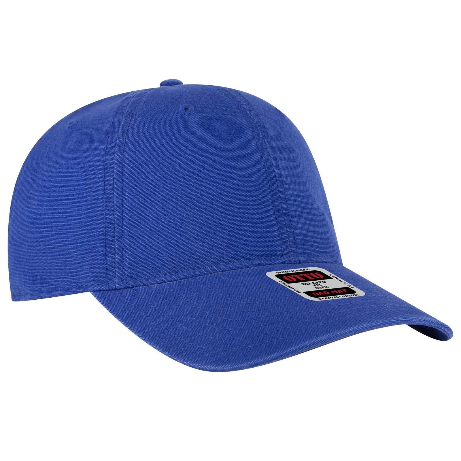 Custom Embroidered or DTF Printed - OTTO CAP® 6 Panel Low Profile Dad Hat