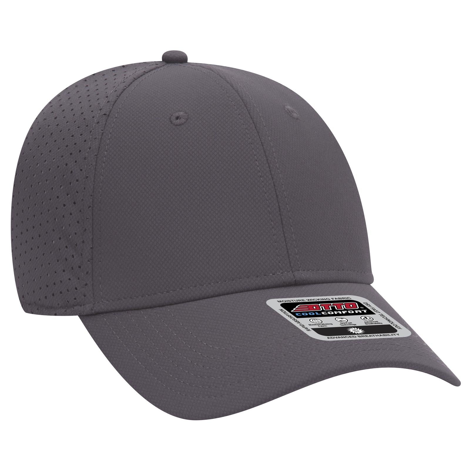 Custom Embroidered or DTF Printed - OTTO CAP® 6 Panel Low Profile Baseball Cap