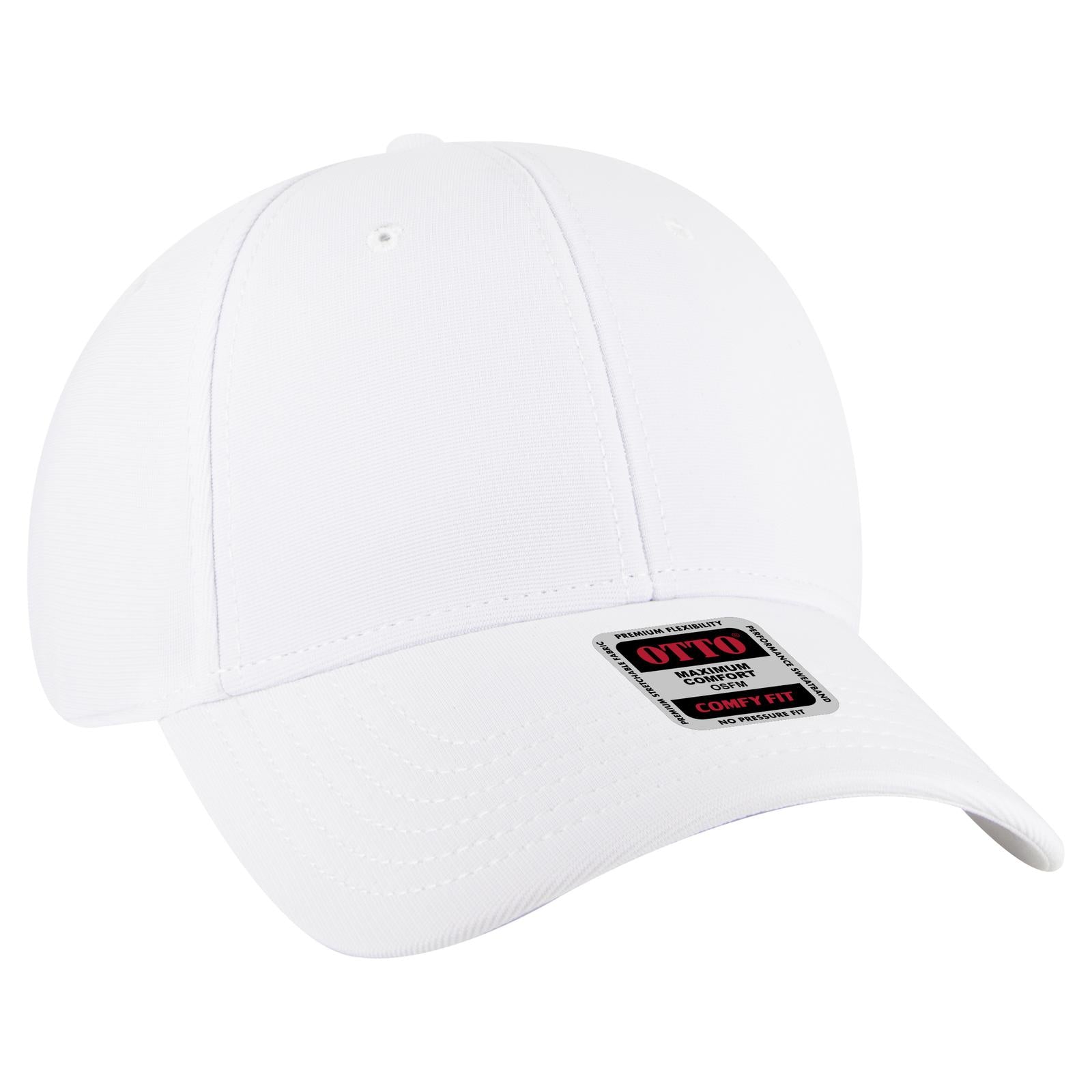 Custom Embroidered or DTF Printed - OTTO CAP® OTTO COMFY FIT® 6 Panel Low Profile Baseball Cap
