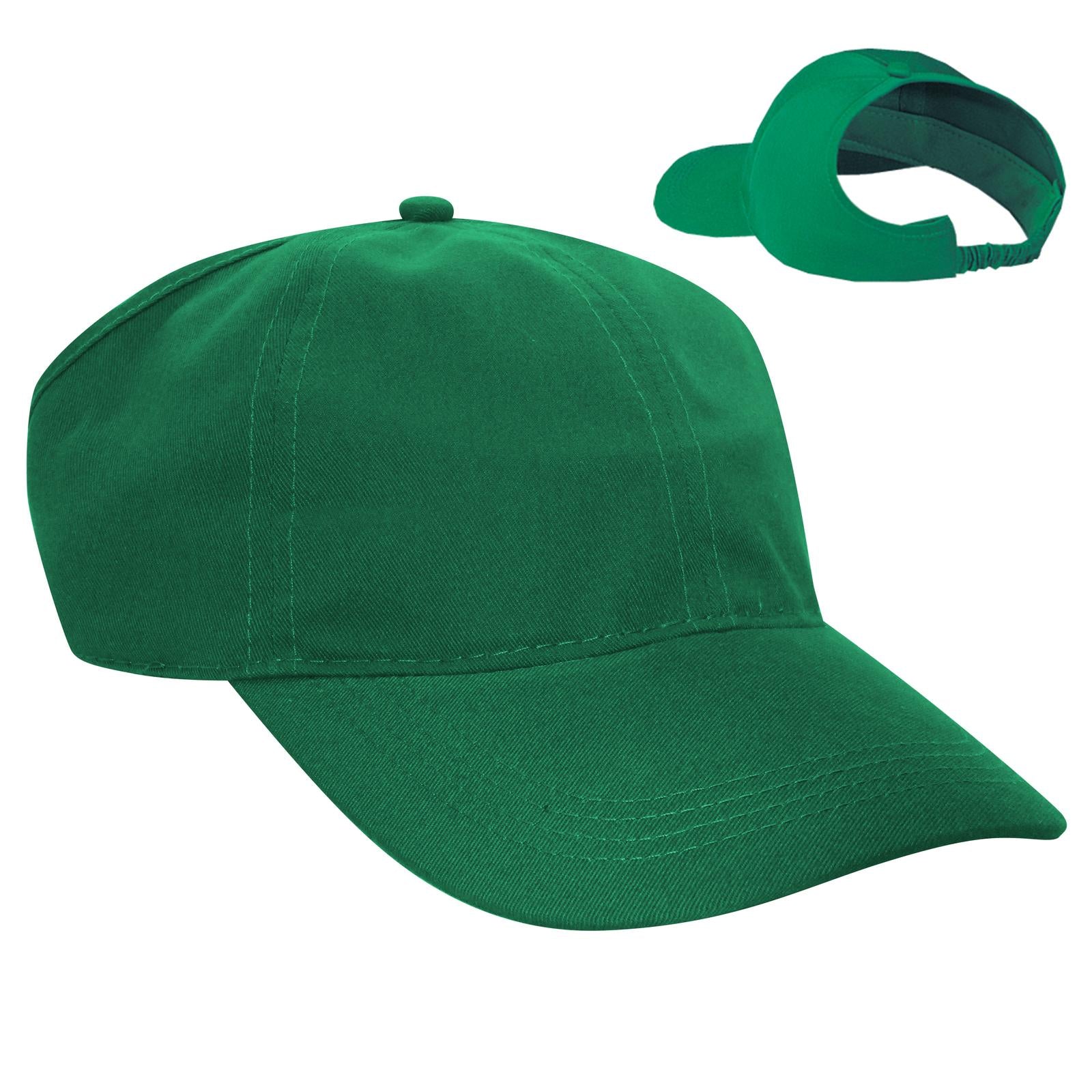 Custom Embroidered or DTF Printed - OTTO CAP® 4 Panel Ponytail Cap