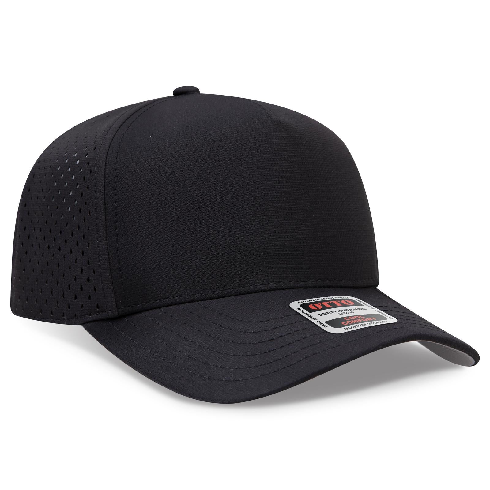 Custom Embroidered or DTF Printed - OTTO CAP® 5 Panel Mid Profile Baseball Cap