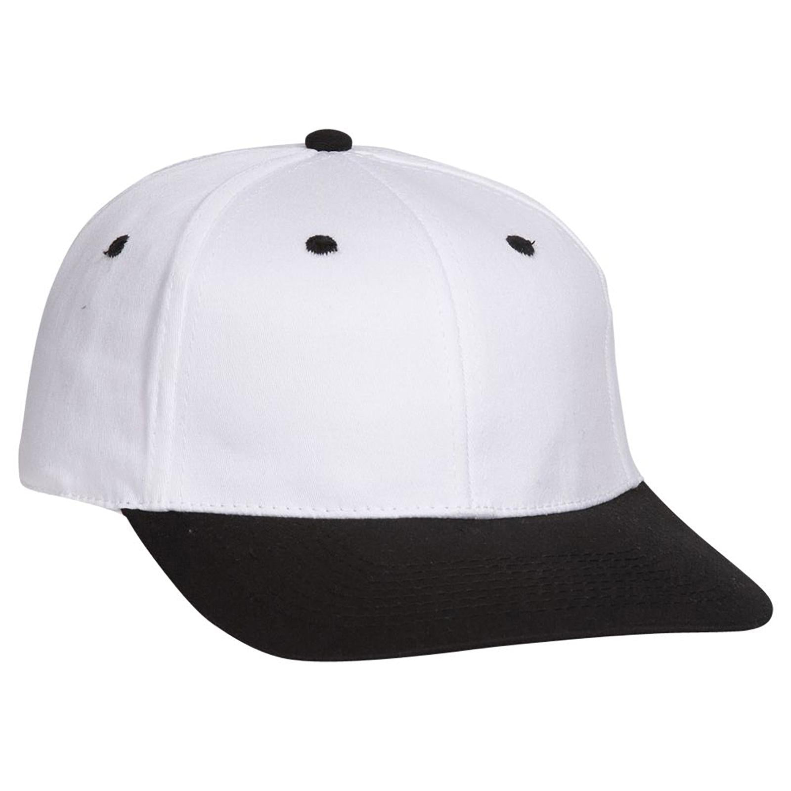 Custom Embroidered or DTF Printed - OTTO CAP® OTTO FLEX® Fitted 6 Panel Low Profile Baseball Cap