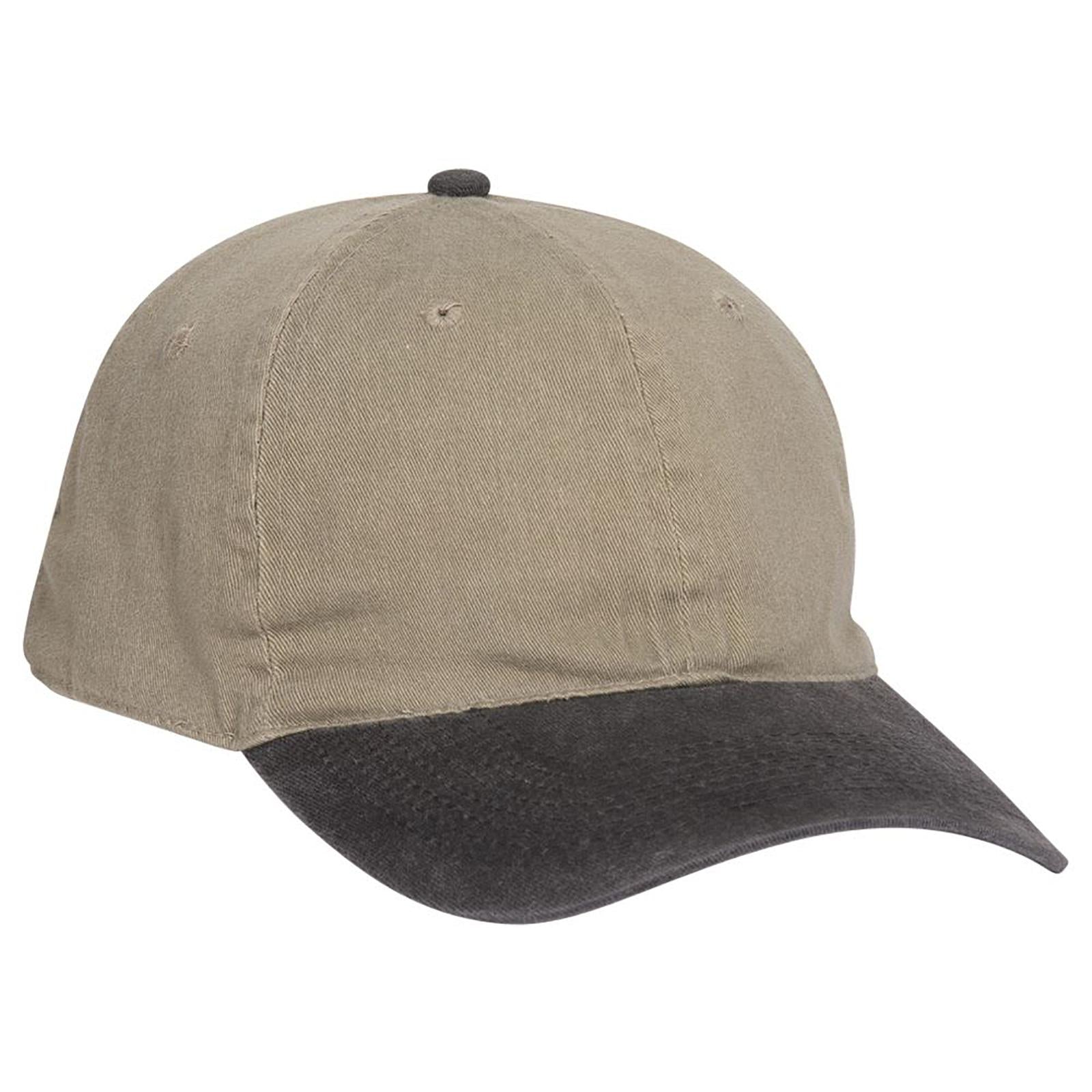 Custom Embroidered or DTF Printed - OTTO CAP® OTTO FLEX® Fitted 6 Panel Low Profile Dad Hat