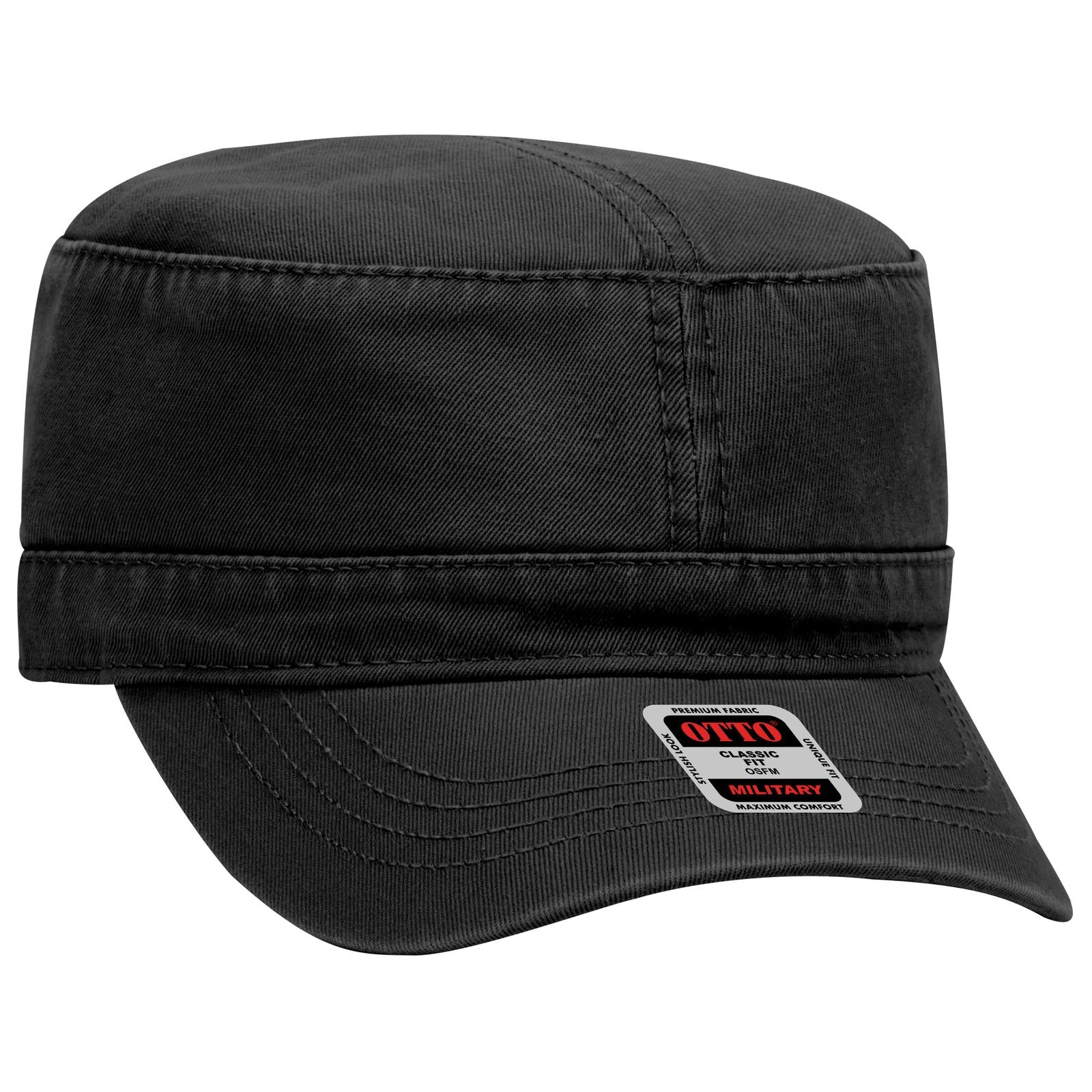 Custom Embroidered or DTF Printed - OTTO CAP® Military Hat