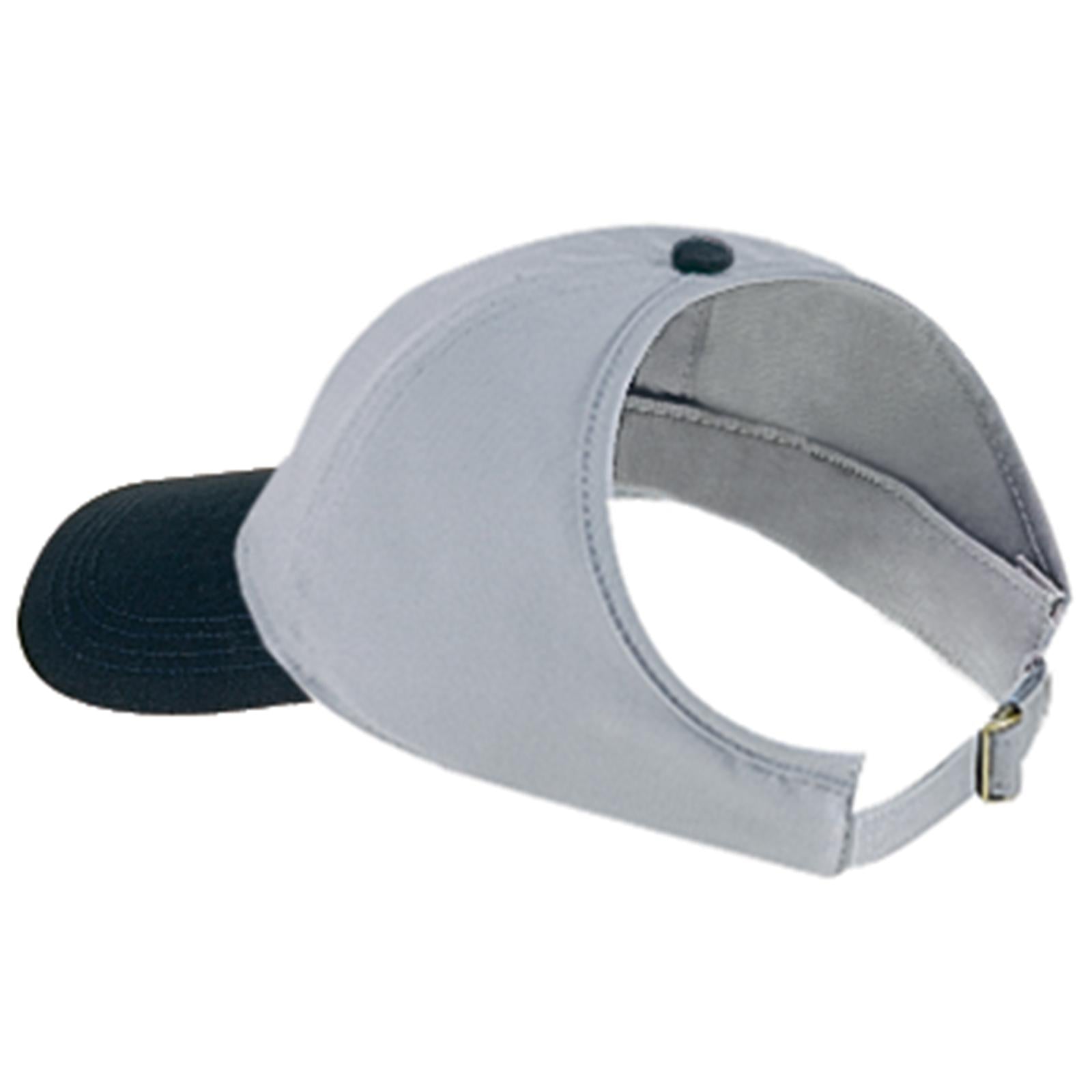 Custom Embroidered or DTF Printed - OTTO CAP® 4 Panel Ponytail Cap