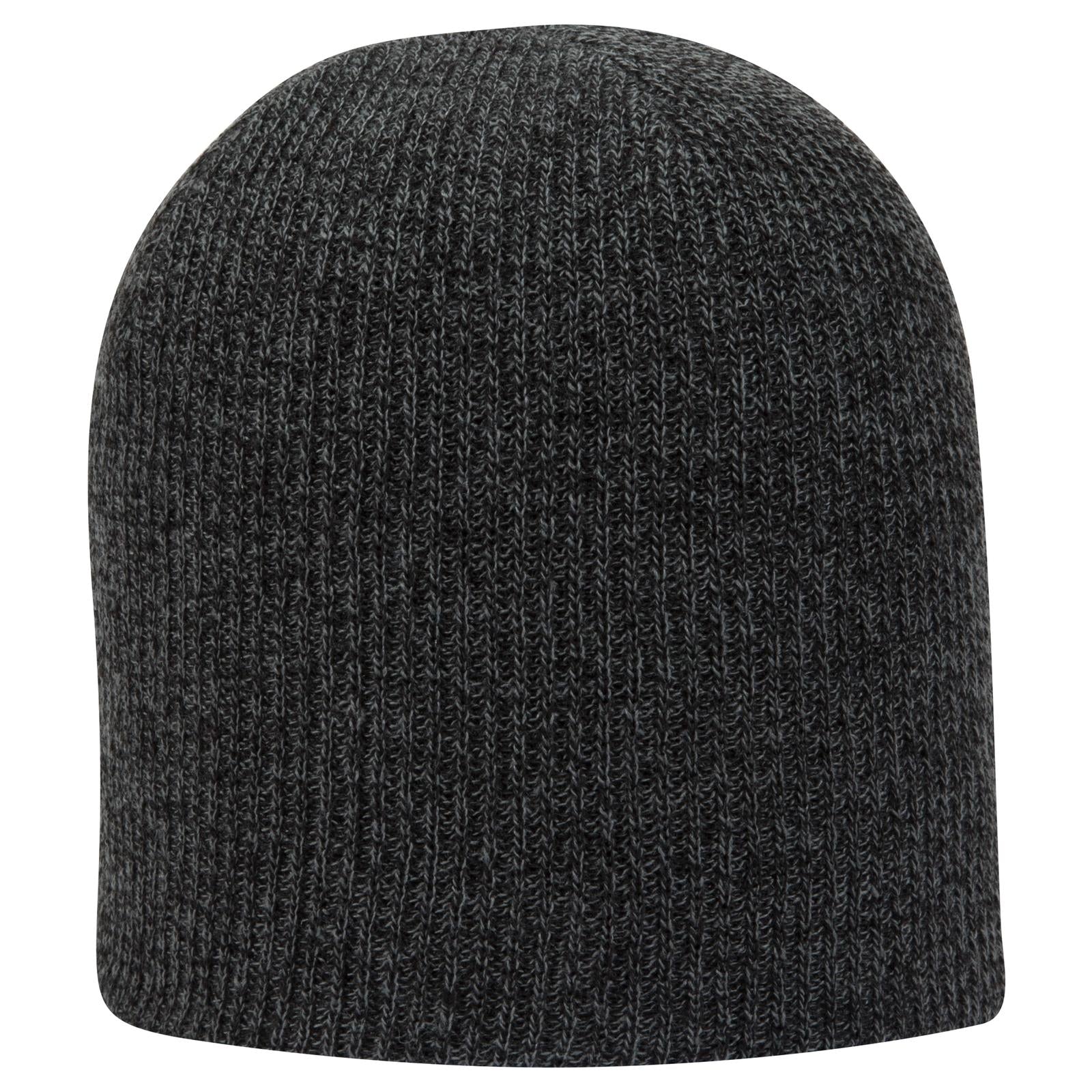 Custom Embroidered or DTF Printed - OTTO CAP® 9 1/2" Premium Rib Knit Beanie