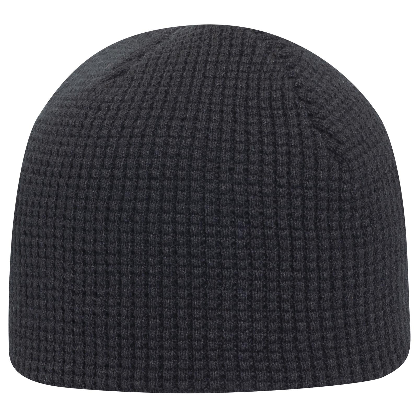 Custom Embroidered or DTF Printed - OTTO CAP® 8" Waffle Rib Knit Beanie