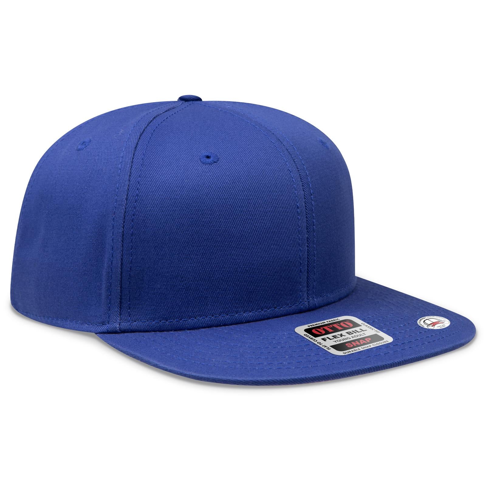 Custom Embroidered or DTF Printed - OTTO CAP® OTTO SNAP 6 Panel Pro Style Snapback Hat