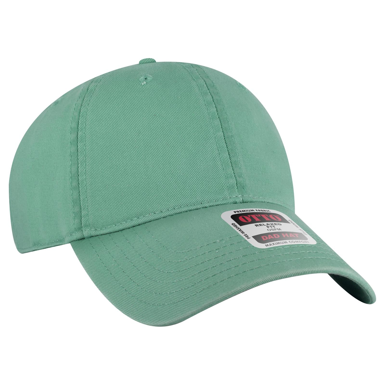 Custom Embroidered - OTTO CAP 6 Panel Low Profile Dad Hat