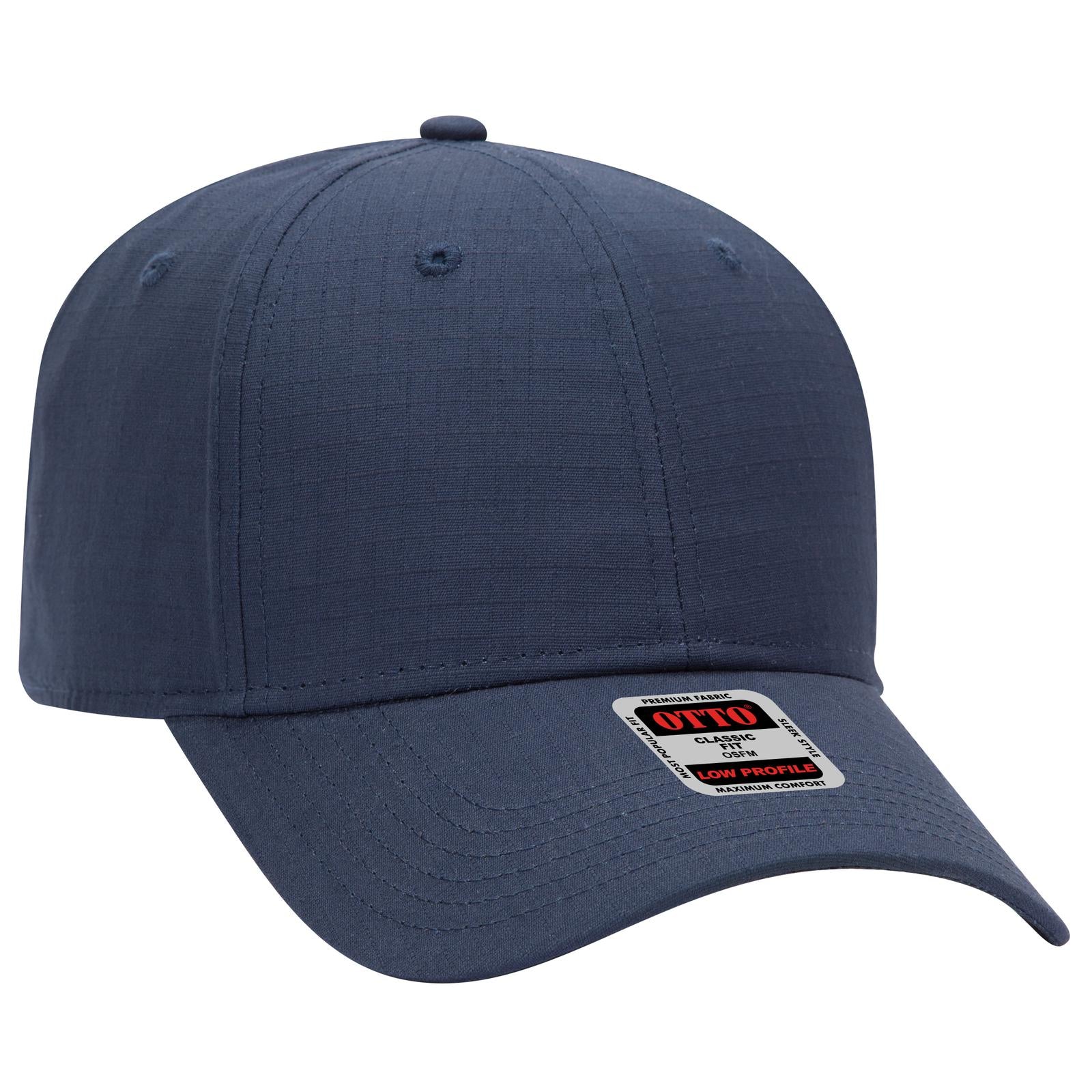 Custom Embroidered or DTF Printed - OTTO CAP® 6 Panel Low Profile Baseball Cap