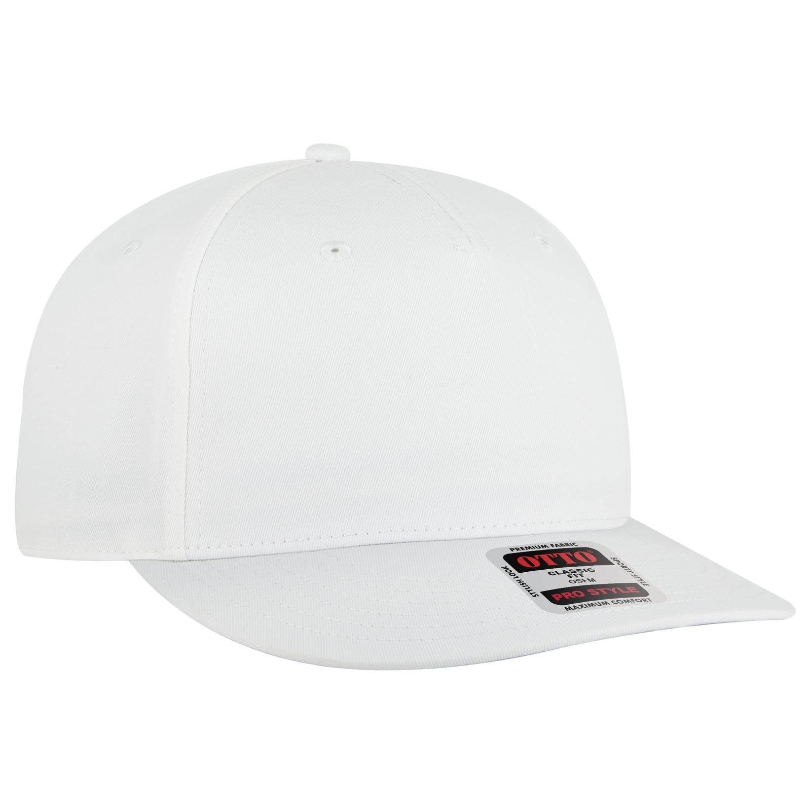 Custom Embroidered or DTF Printed - OTTO CAP® 5 Panel Pro Style Baseball Cap