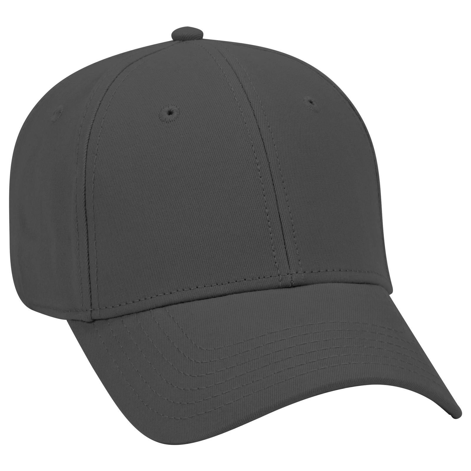 Custom Embroidered or DTF Printed - OTTO CAP® 6 Panel Low Profile Baseball Cap