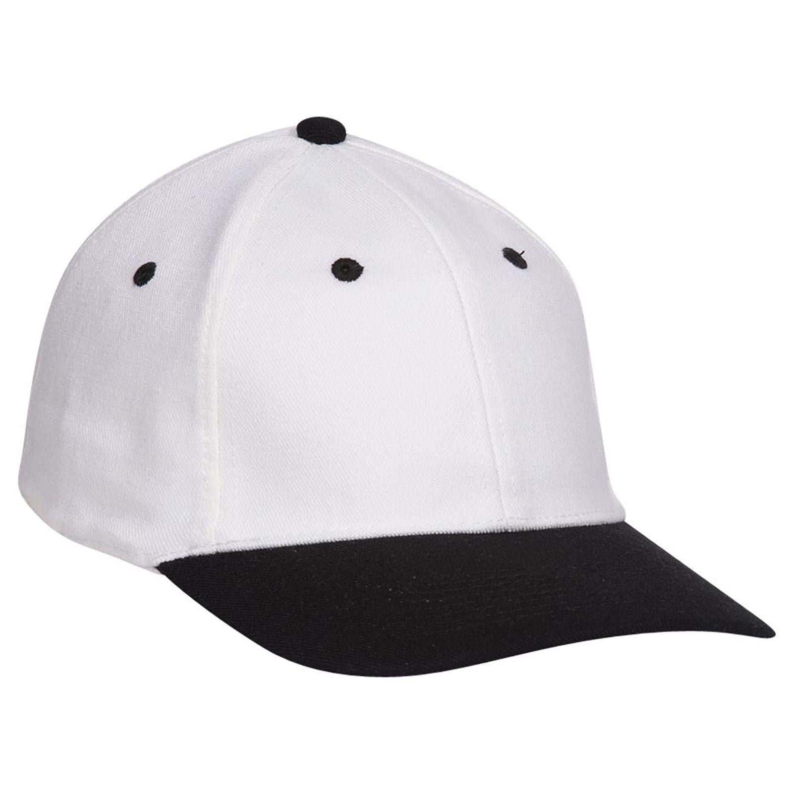 Custom Embroidered or DTF Printed - OTTO CAP® OTTO FLEX® Fitted 6 Panel Low Profile Baseball Cap