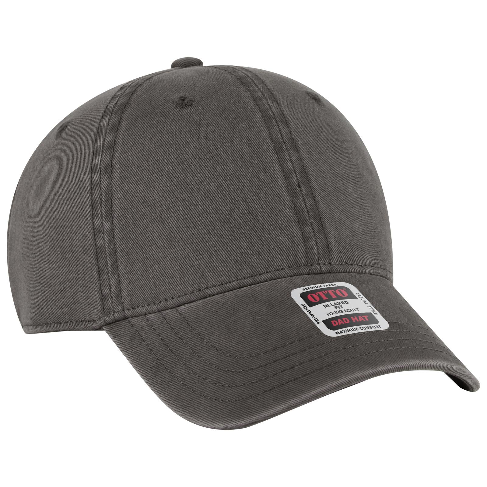 Custom Embroidered - OTTO CAP 6 Panel Low Profile Dad Hat