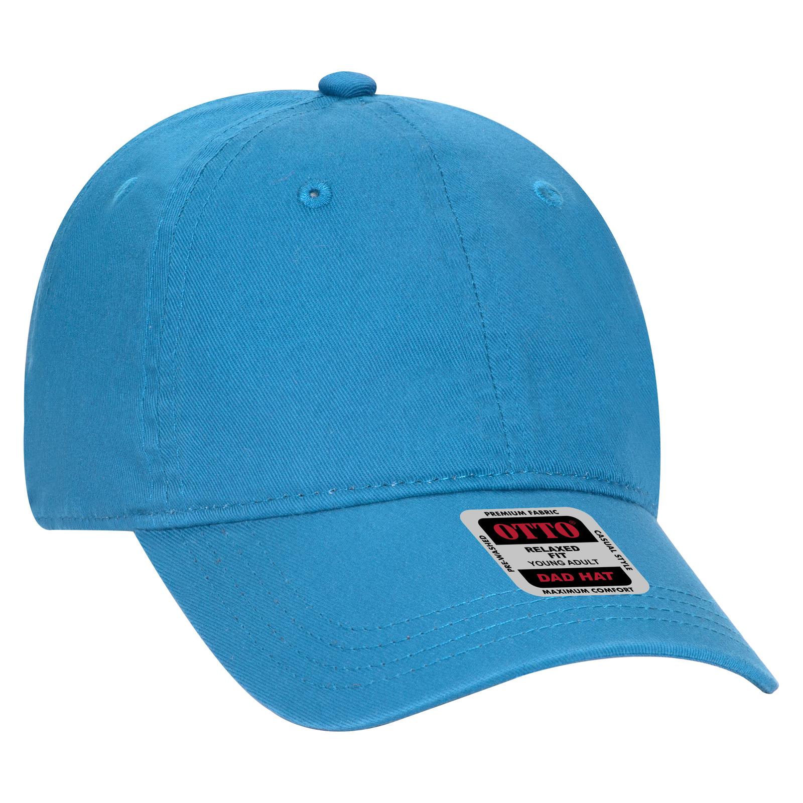 Custom Embroidered or DTF Printed - OTTO CAP® 6 Panel Low Profile Dad Hat