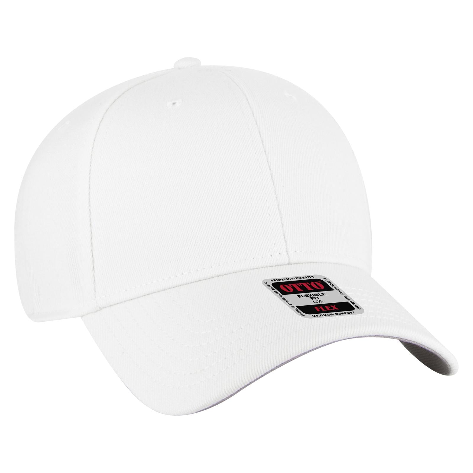 Custom Embroidered or DTF Printed - OTTO CAP® OTTO FLEX® 6 Panel Low Profile Baseball Cap