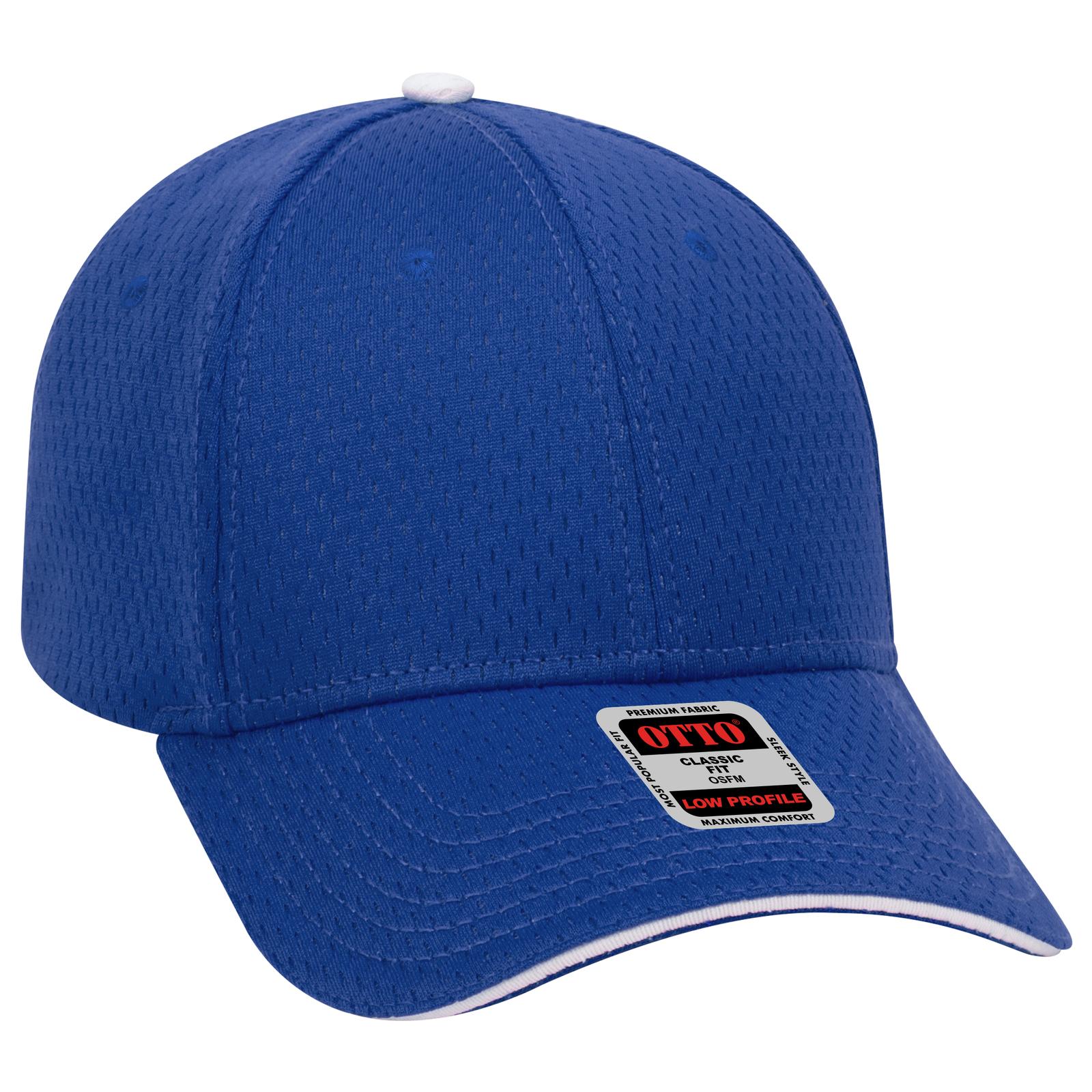 Custom Embroidered or DTF Printed - OTTO CAP® 6 Panel Low Profile Baseball Cap