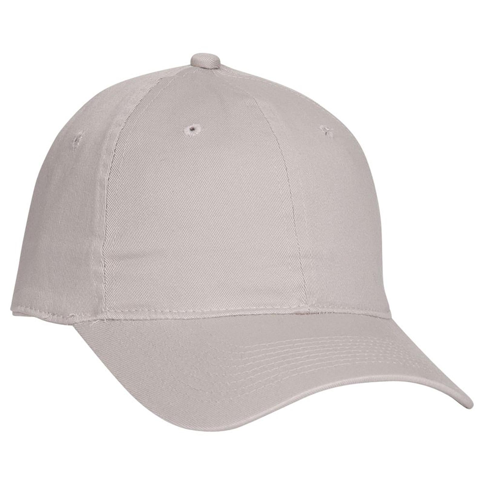Custom Embroidered or DTF Printed - OTTO CAP® OTTO FLEX® Fitted 6 Panel Low Profile Dad Hat
