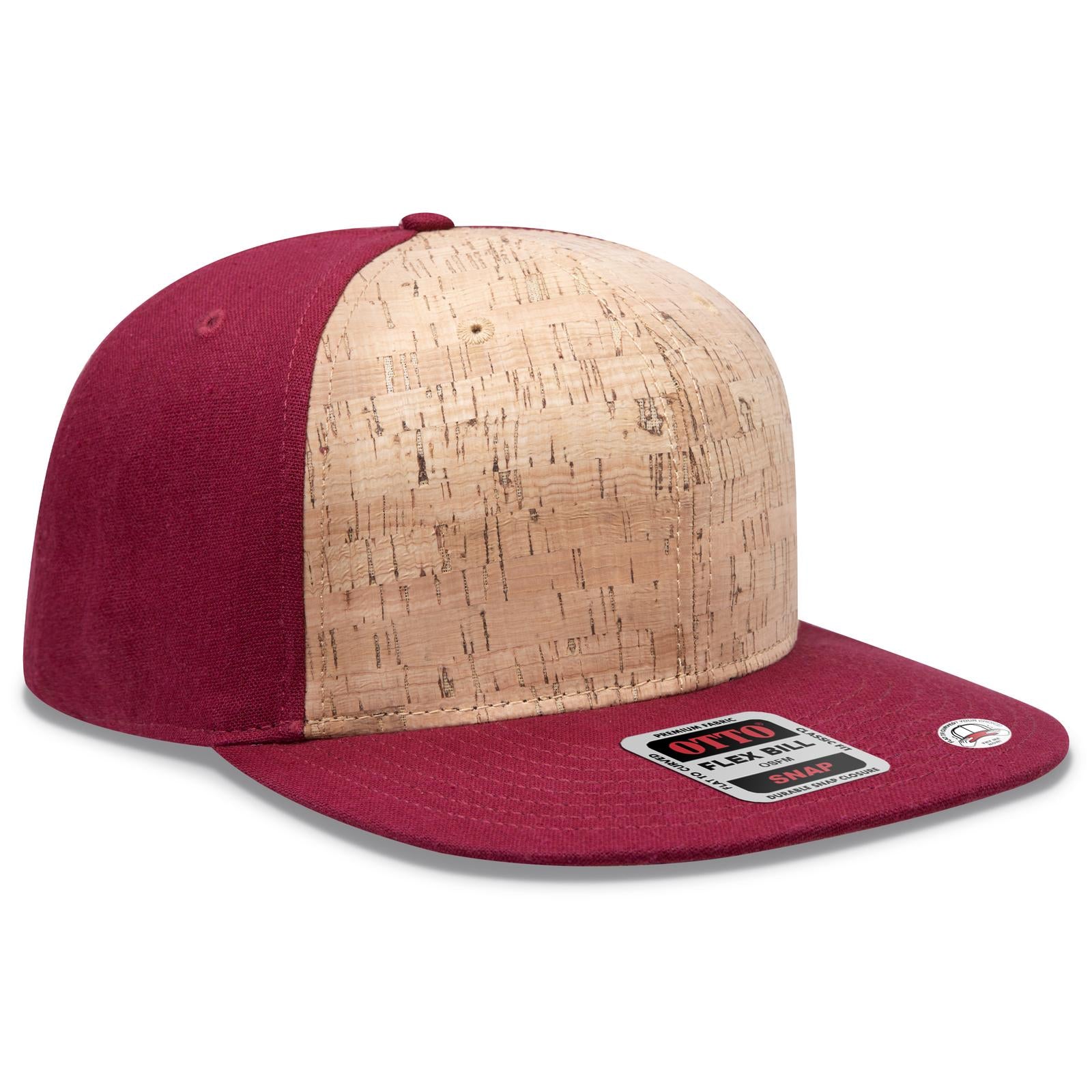 Custom Embroidered or DTF Printed - OTTO CAP® OTTO SNAP 6 Panel Pro Style Snapback Hat