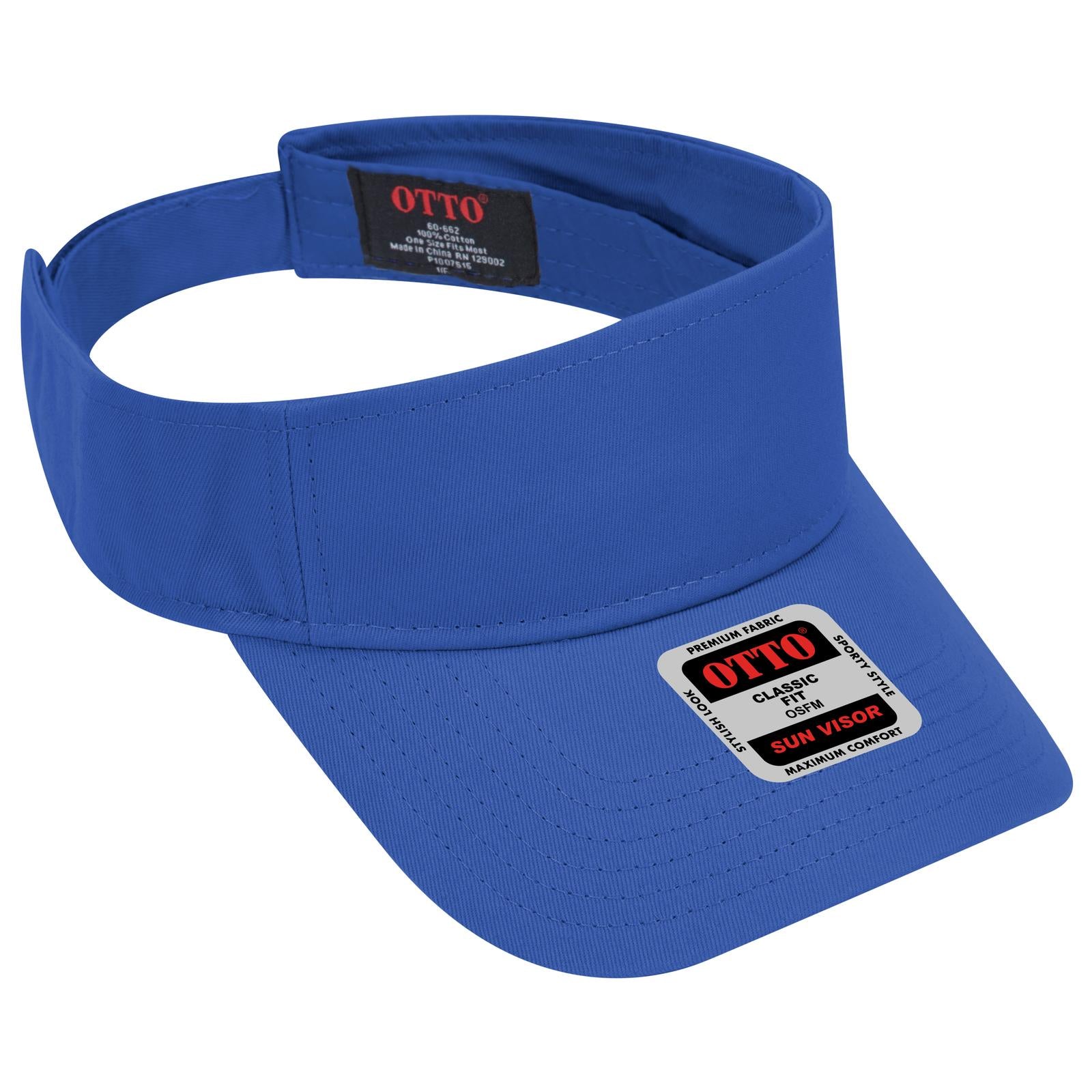 Custom Embroidered or DTF Printed - OTTO CAP® Sun Visor