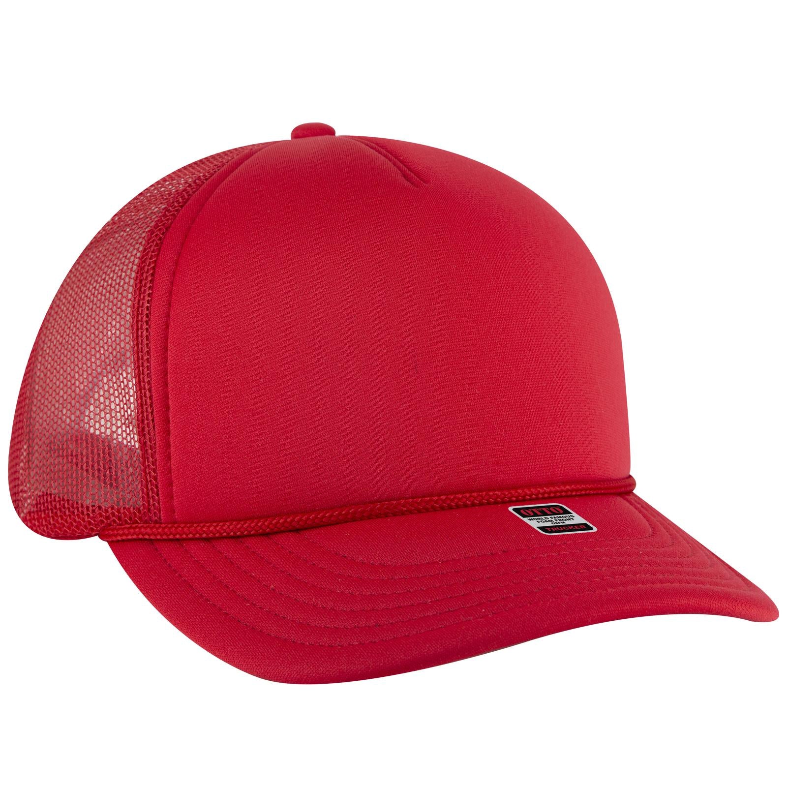 Custom Embroidered or DTF Printed - OTTO CAP® 5 Panel Pro Style Mesh Back Trucker Hat